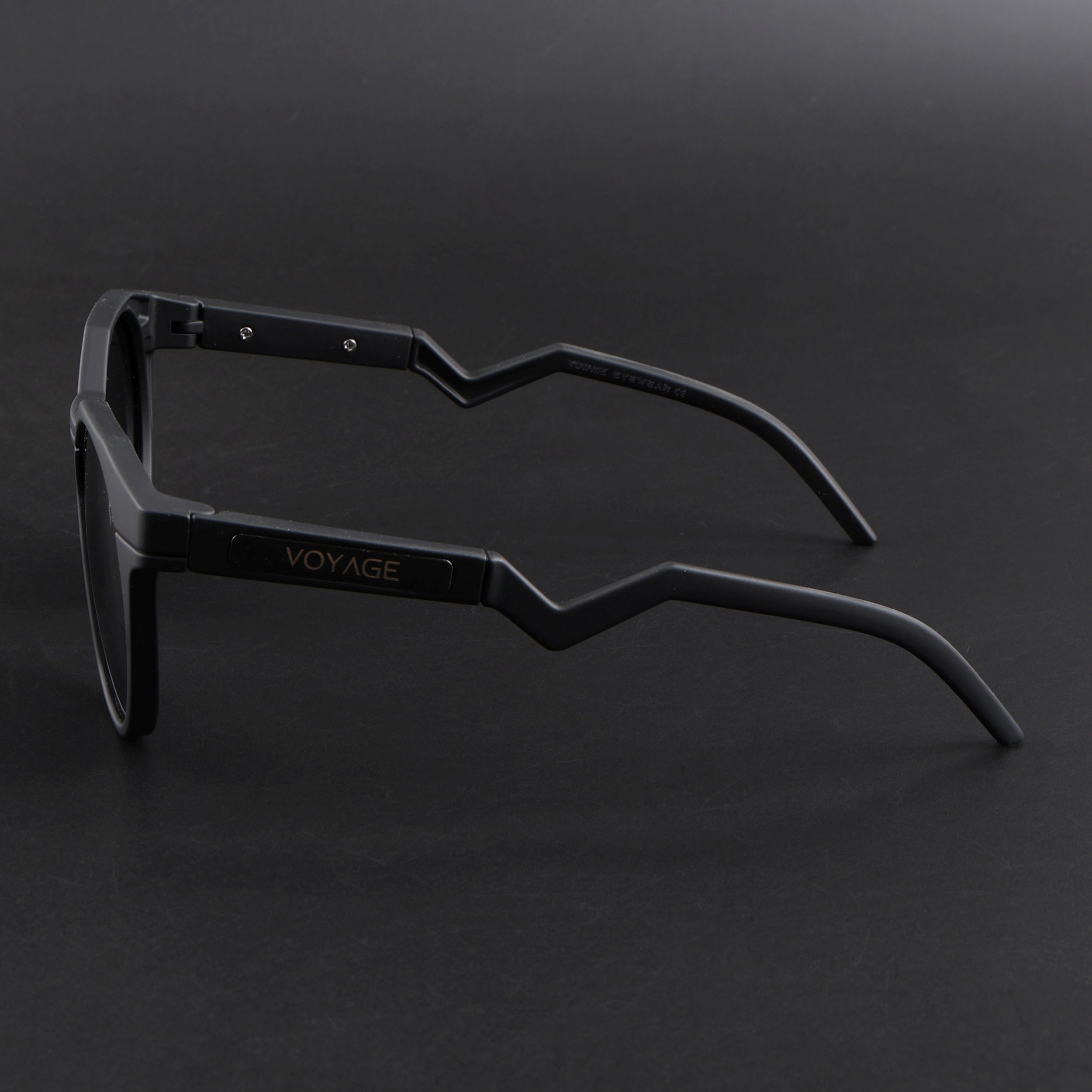 Radar | Black Polarized Sunglasses | Black Lens - PMG6563