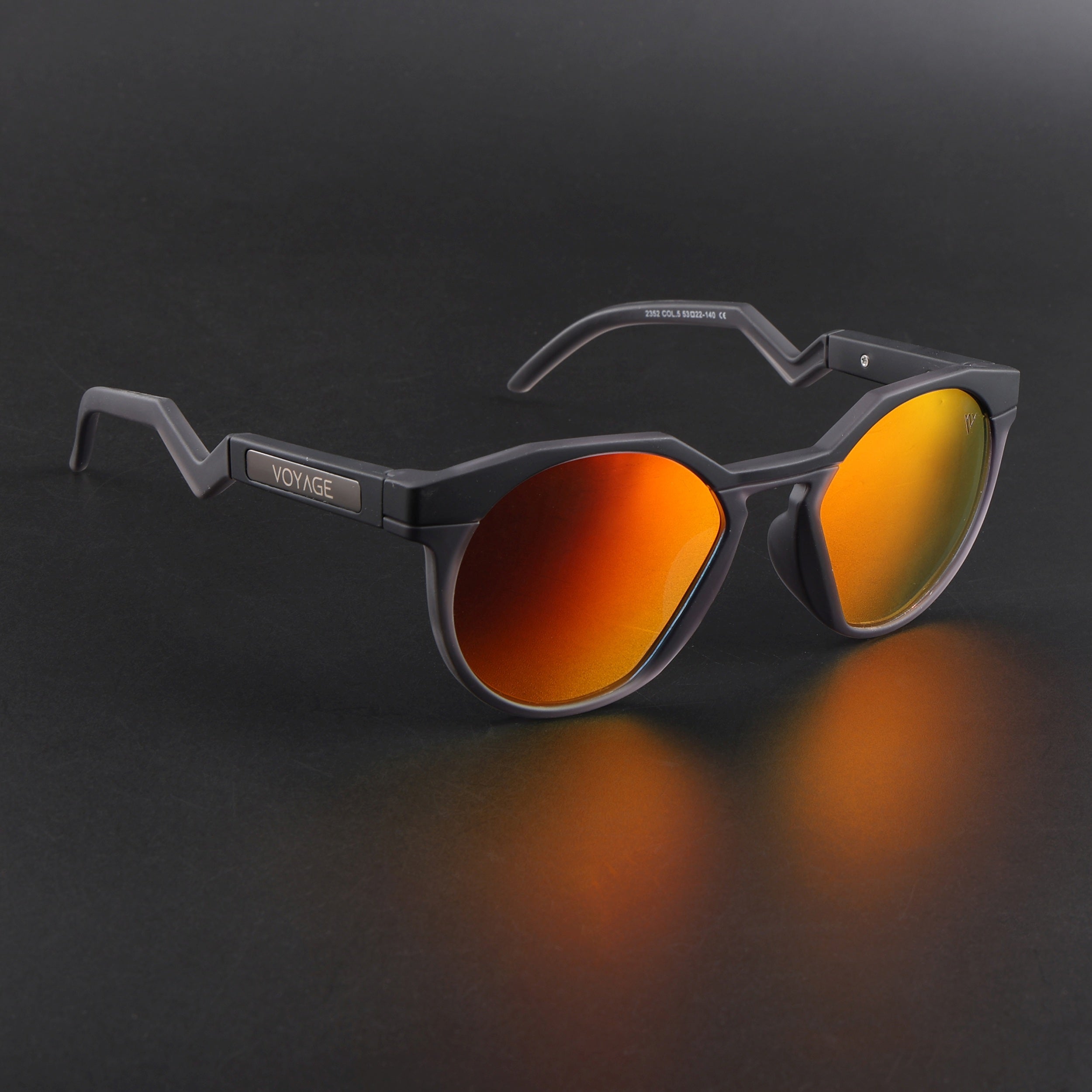 Radar | Black Polarized Sunglasses | Red Lens - PMG6566