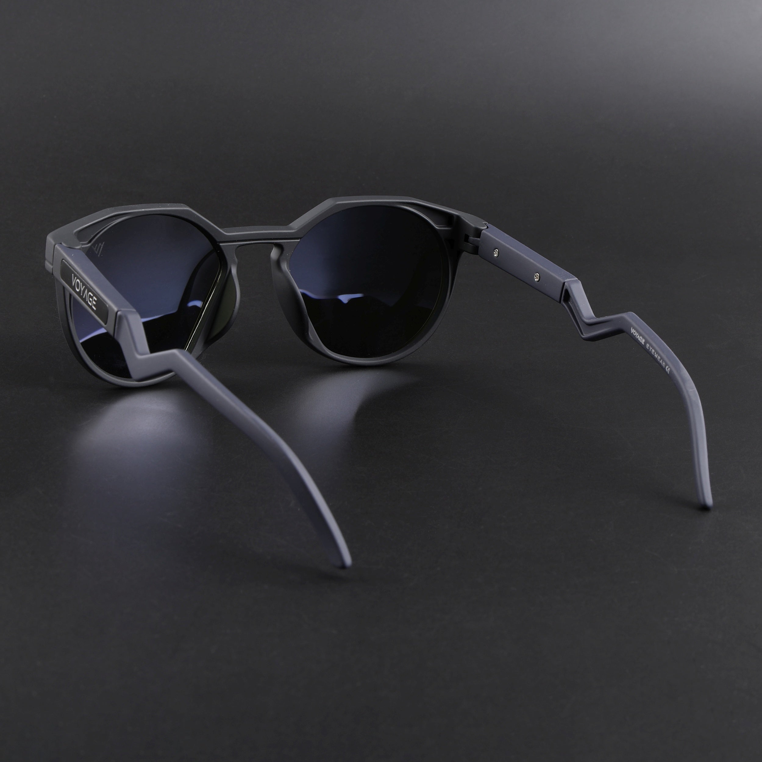 Radar | Black Polarized Sunglasses | Blue Lens - PMG6567