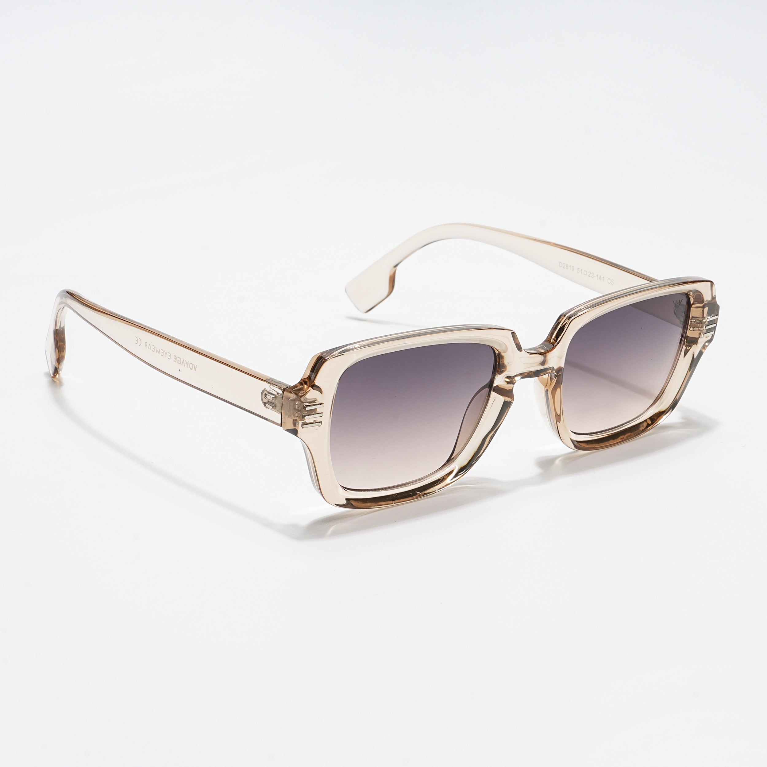 Voyage Grey & Light Brown Gradient Wayfarer Sunglasses MG3700