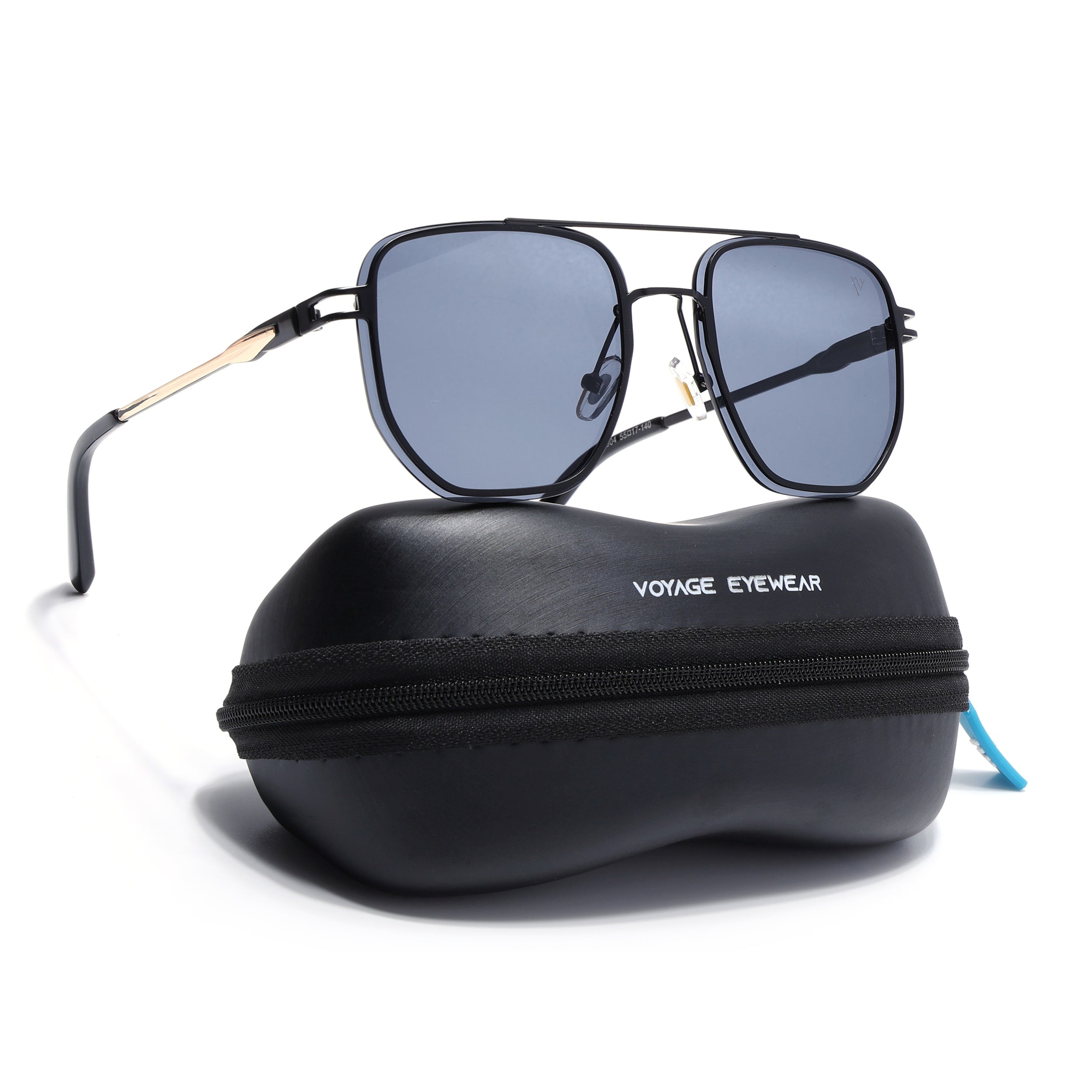 Volt | Smoked Black Wayfarer Sunglasses | MG6693