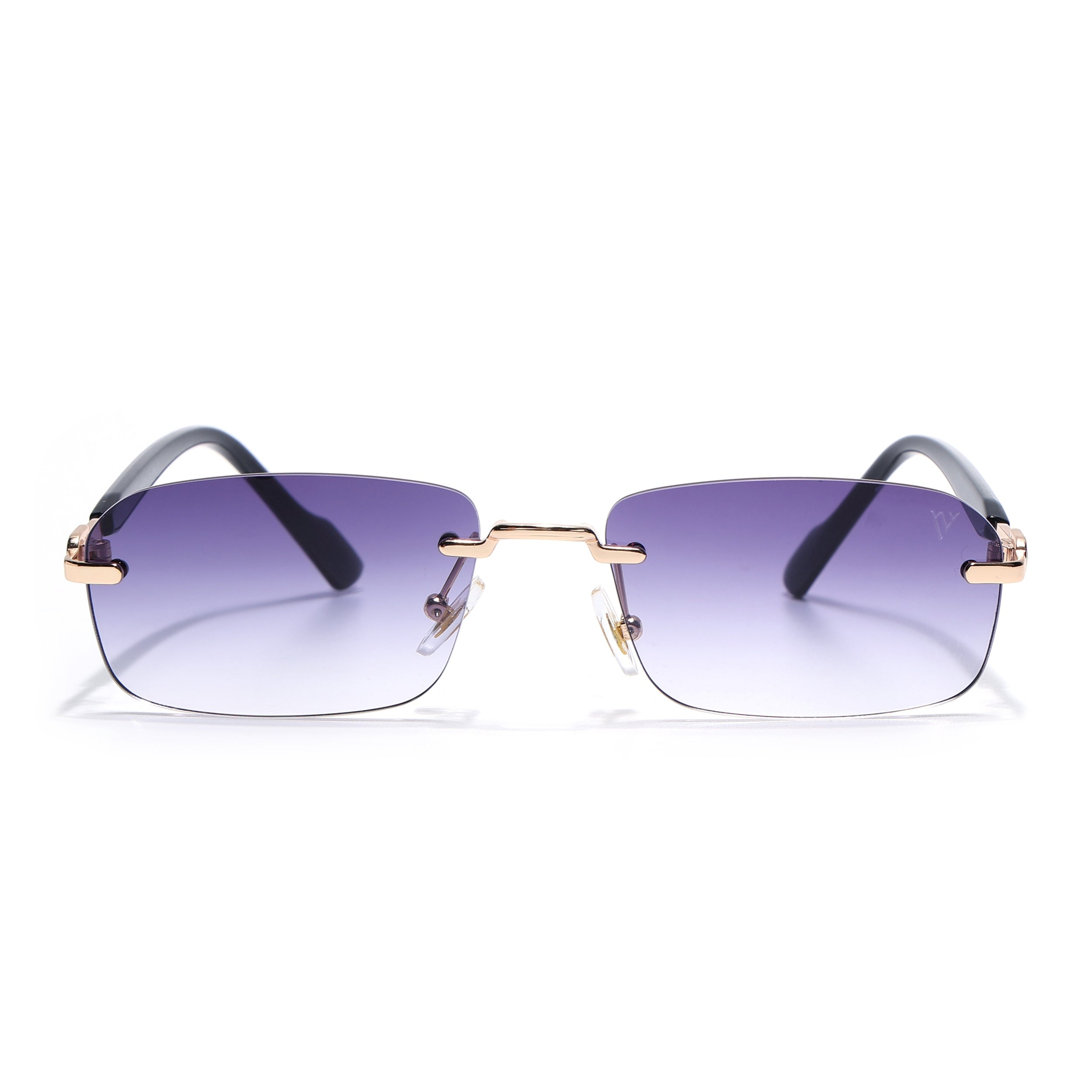 Satan | Purple Rimless Sunglasses | Golden Frame - MG6619