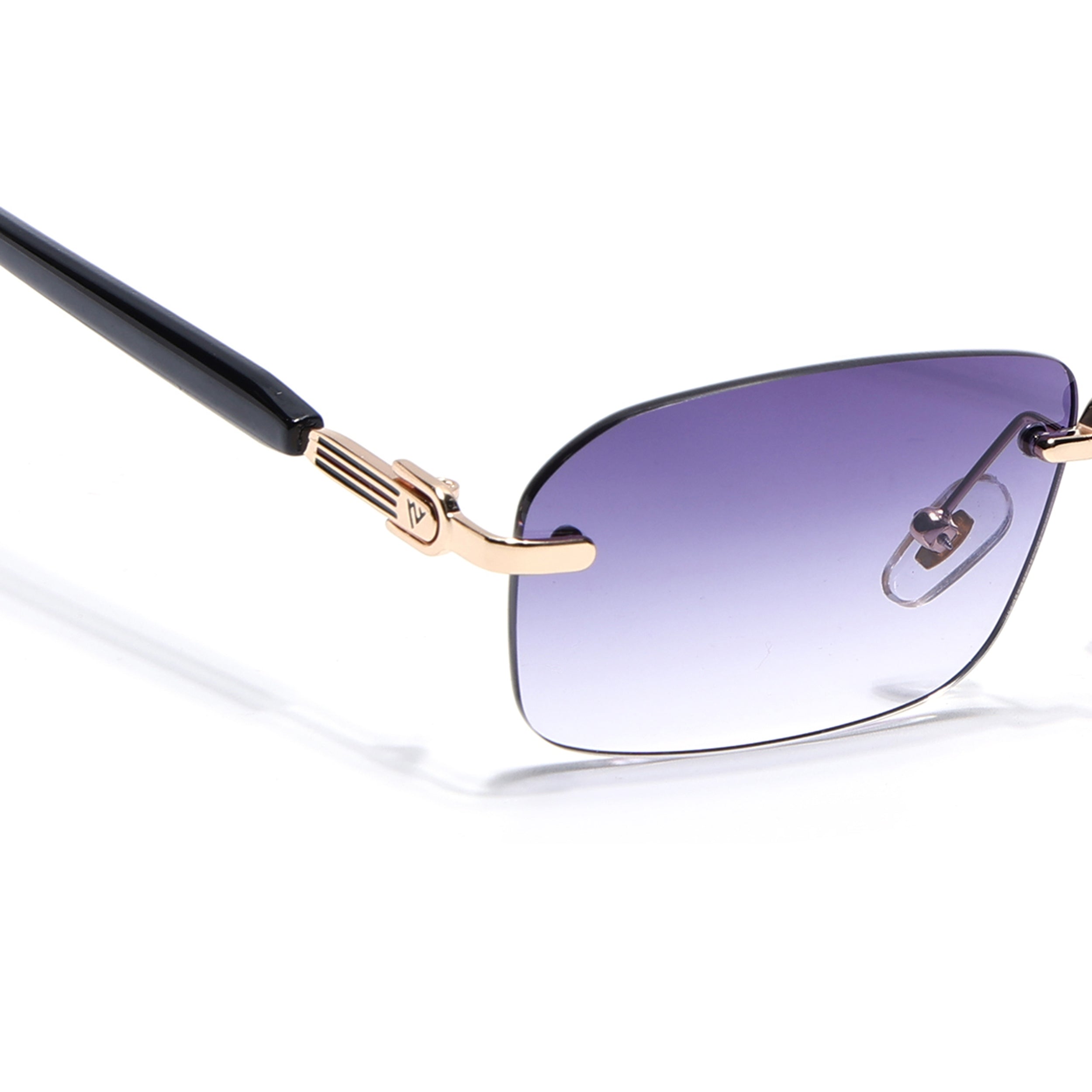 Satan | Purple Rimless Sunglasses | Golden Frame - MG6619