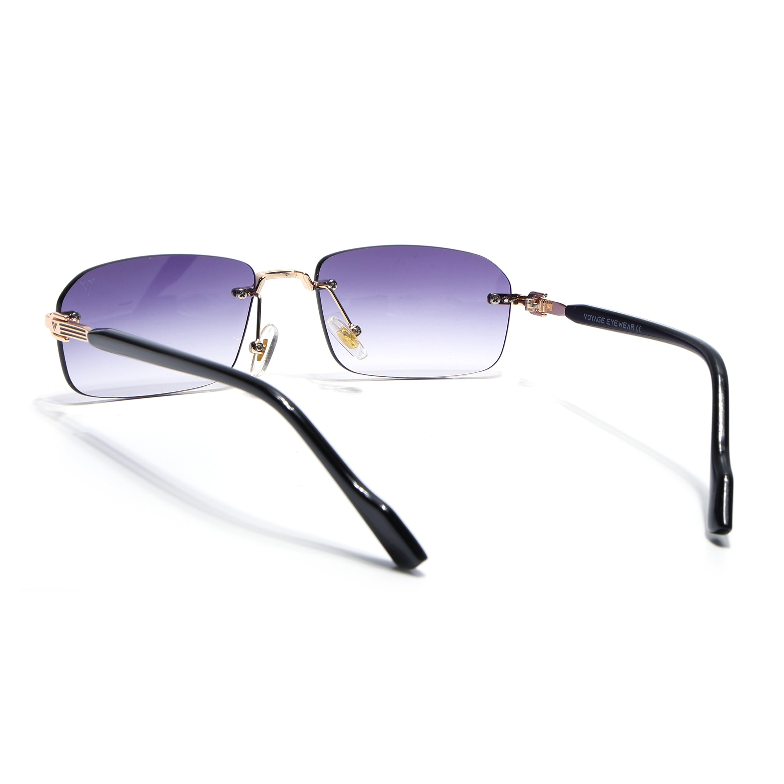 Satan | Purple Rimless Sunglasses | Golden Frame - MG6619