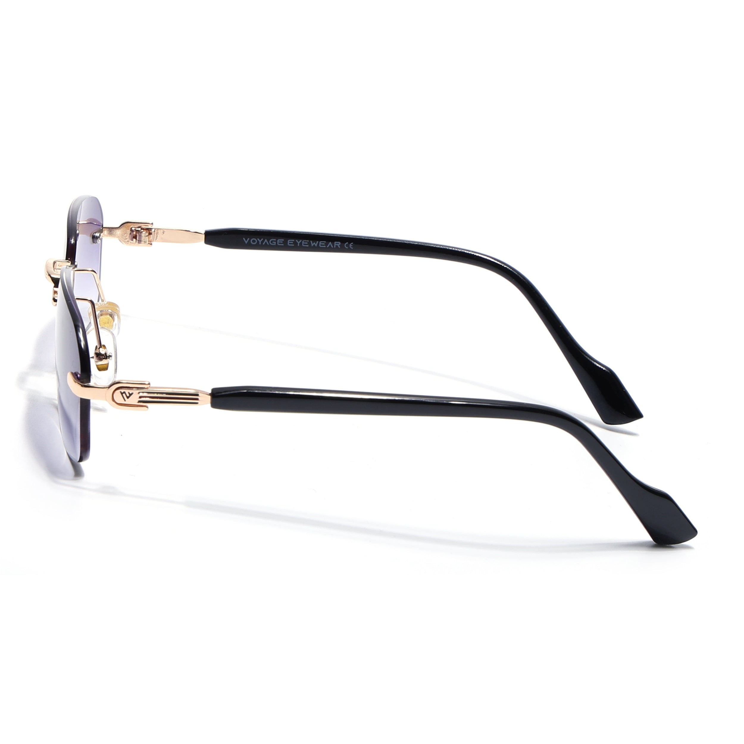 Satan | Purple Rimless Sunglasses | Golden Frame - MG6619