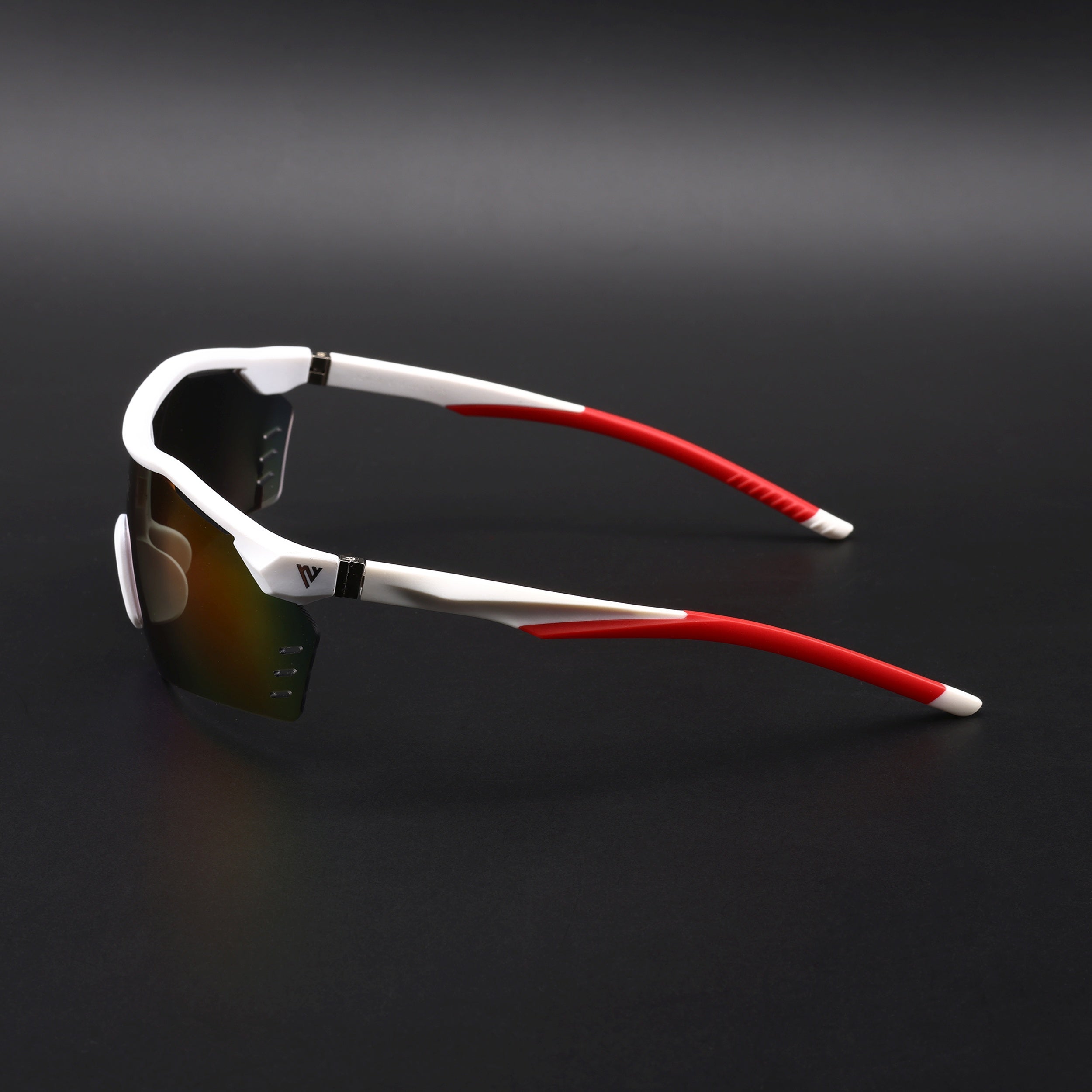 Drift Sunglasses (Multicolor Lens | White Frame - MG5774)