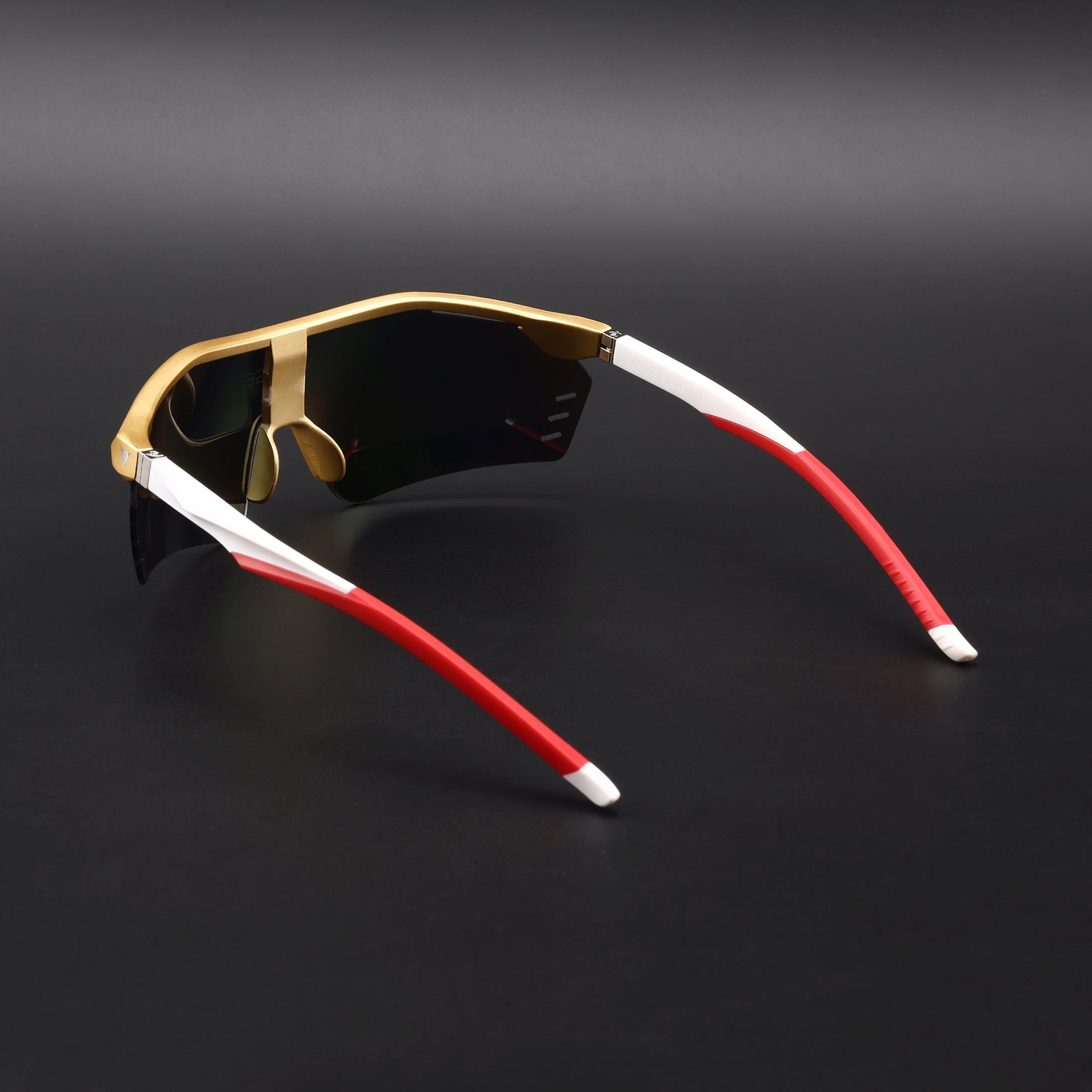 Drift Sunglasses (Multicolor Lens | Golden Frame - MG5779)