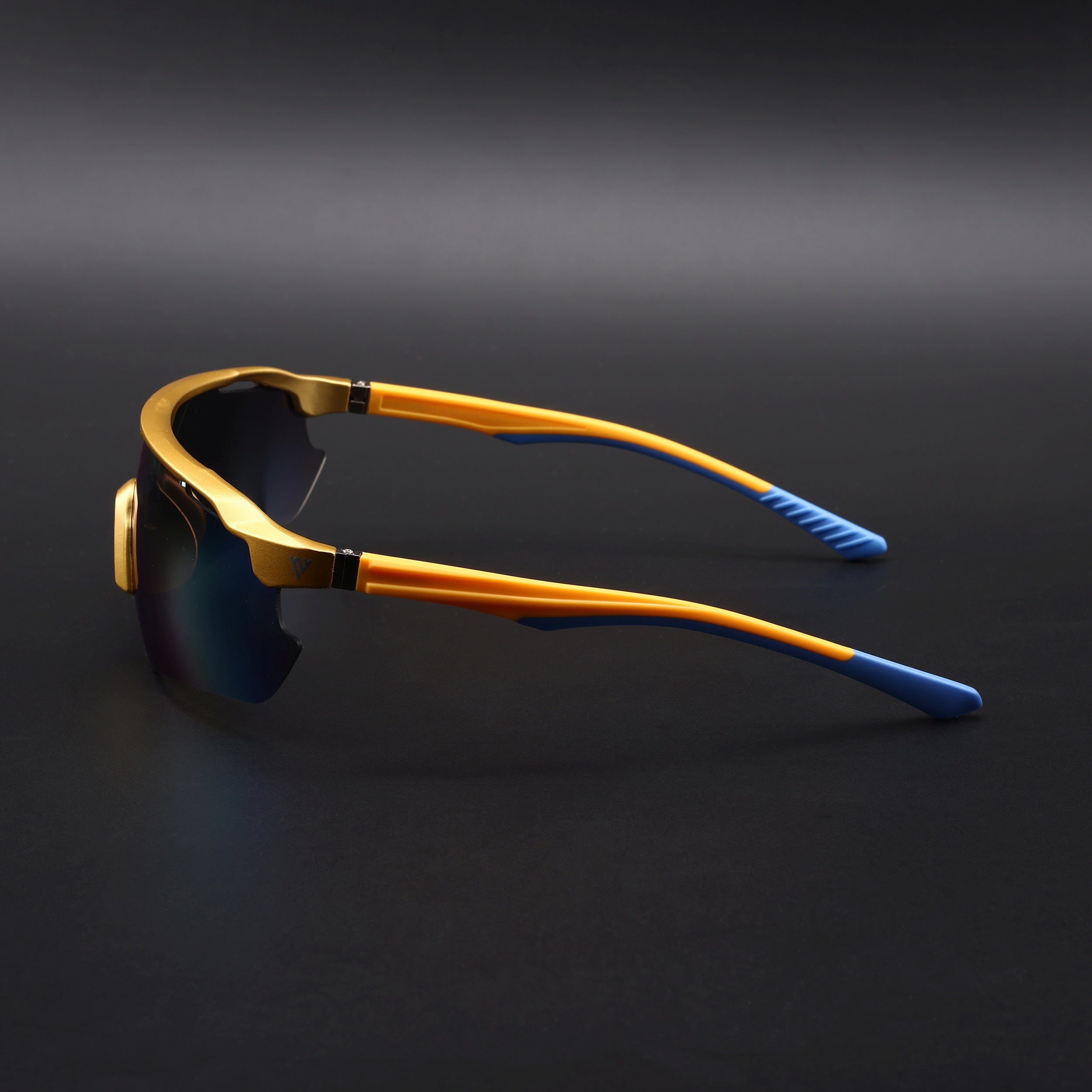 Drift Sunglasses (Multicolor Lens | Golden Frame - MG5786)