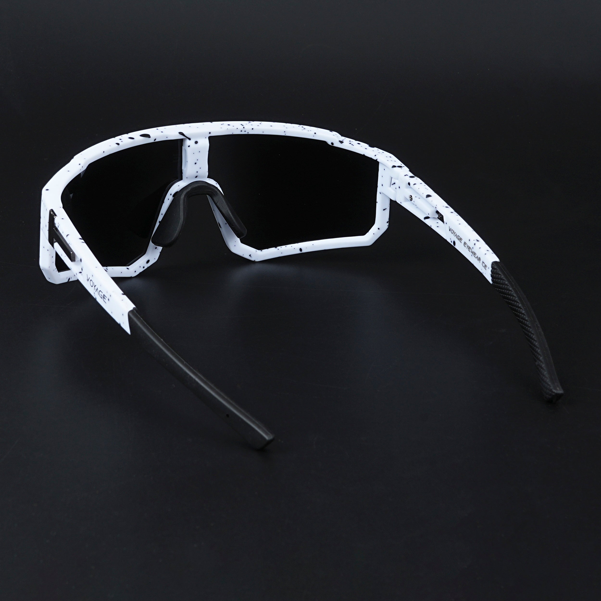 Drift Sunglasses  (Black Lens | White Frame - PMG6054)