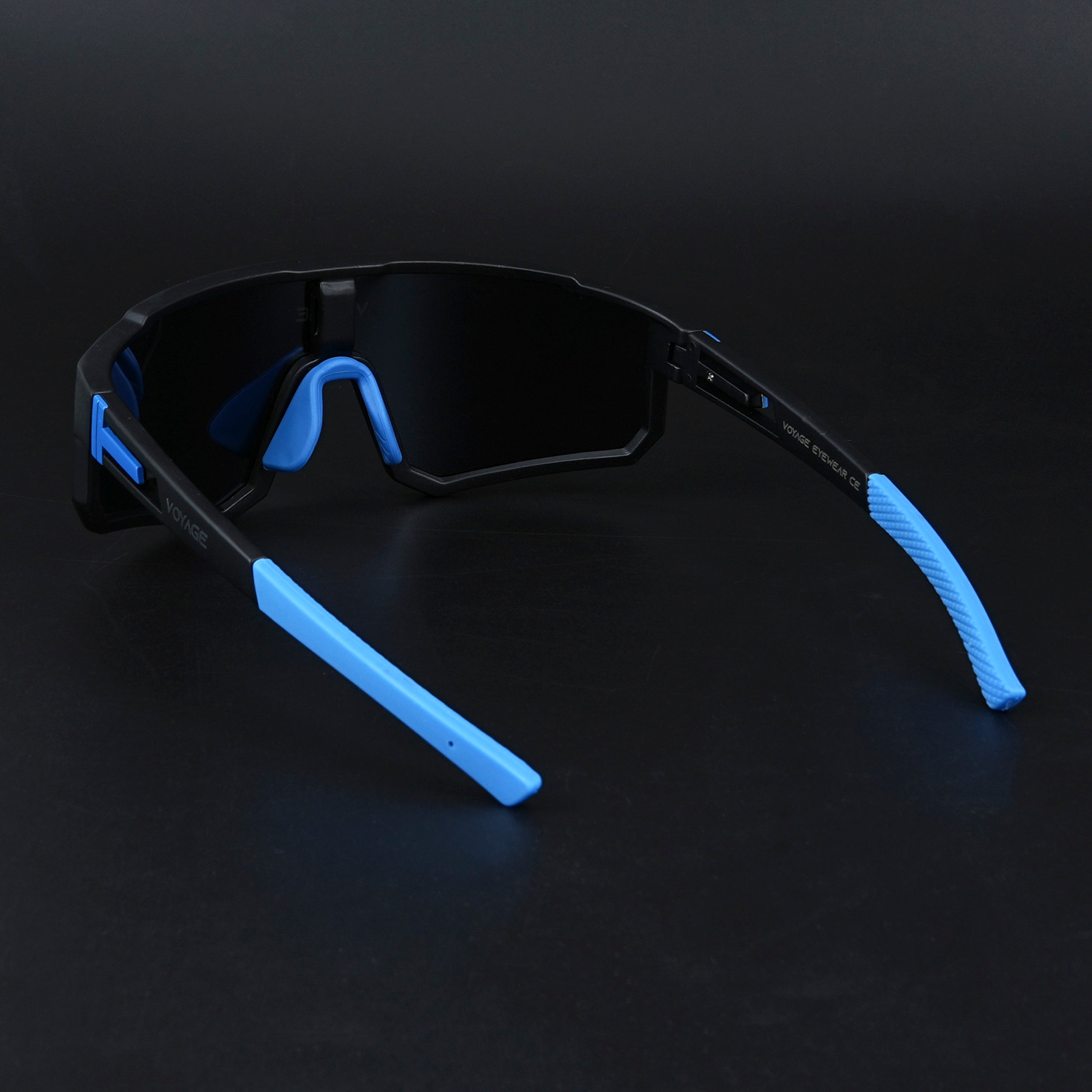 Drift Sunglasses (Multicolor Lens | Black Frame - PMG6055)