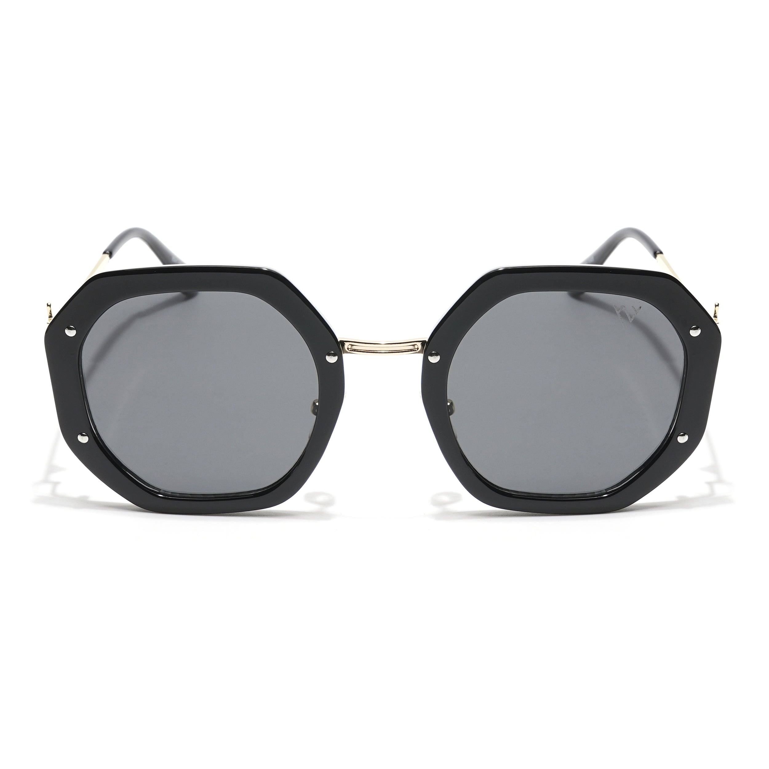 Black Geometric Sunglasses - MG4198