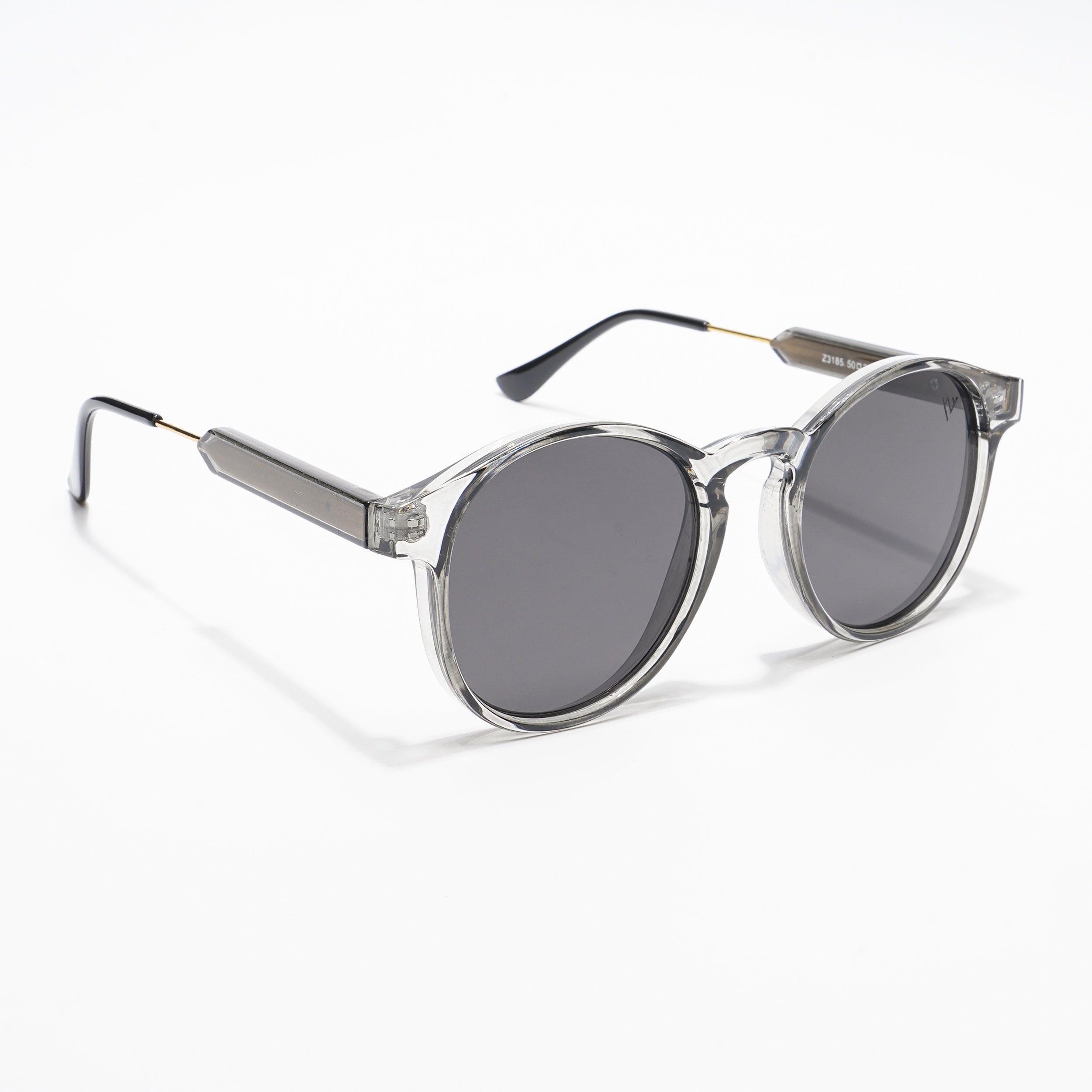 Voyage Grey Round Sunglasses - MG3878