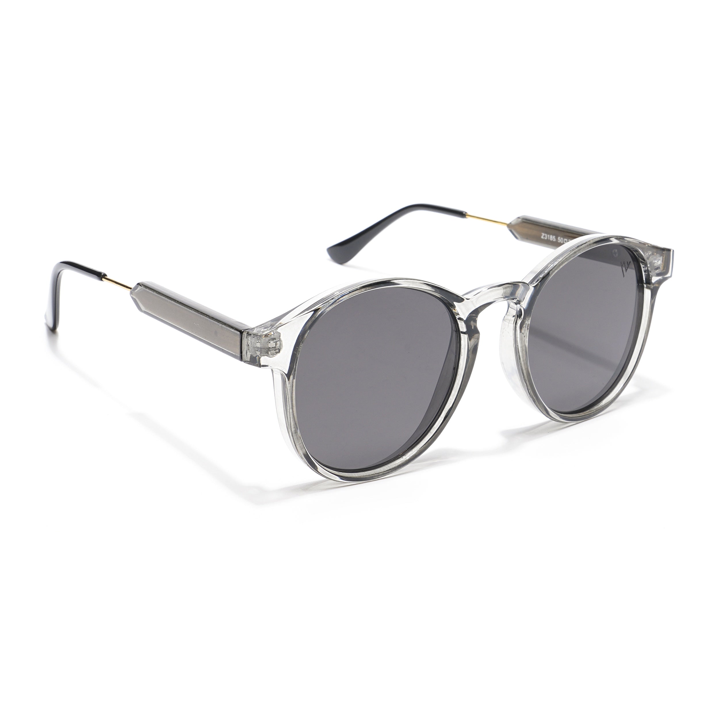 Bettle | Grey Round Sunglasses - MG3878