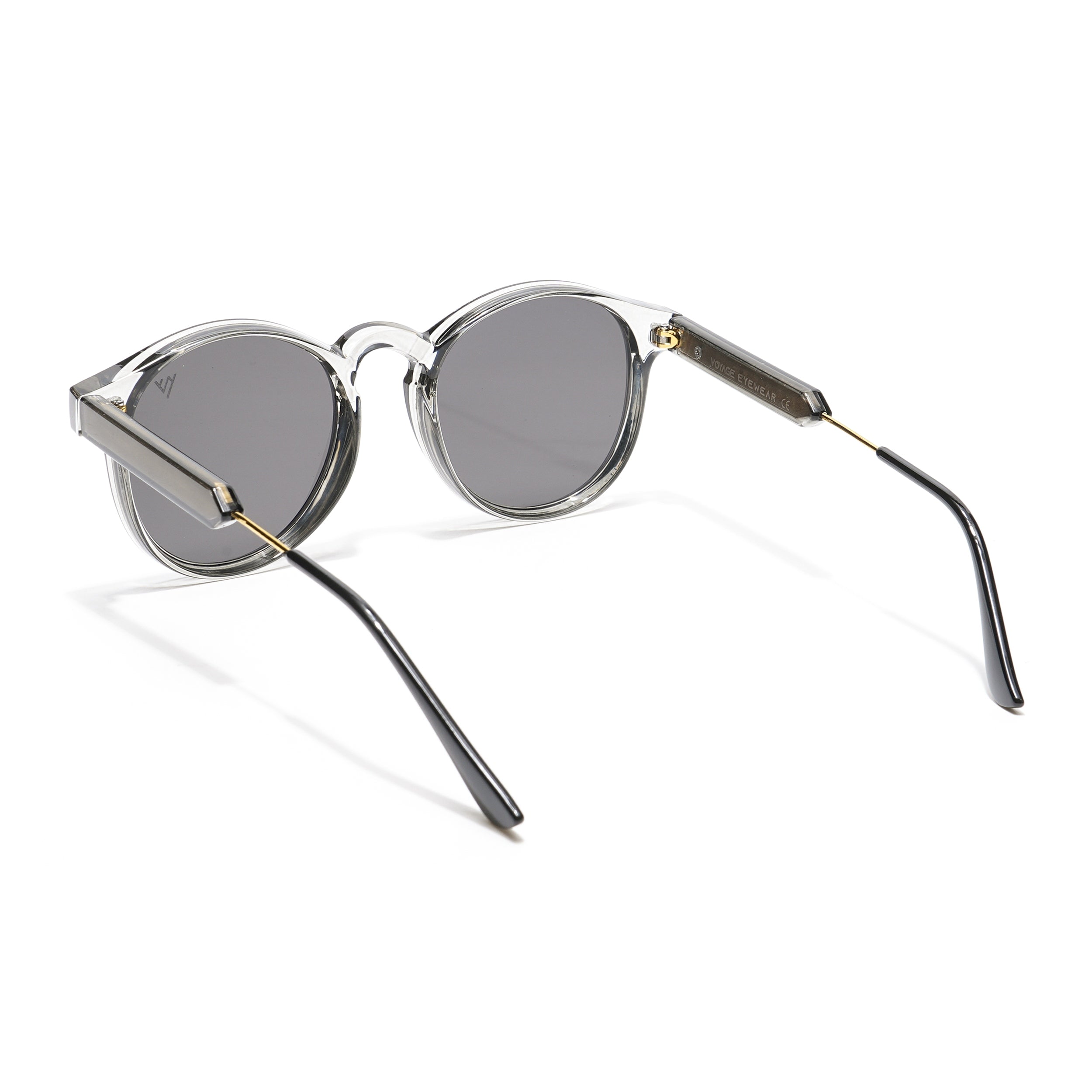 Bettle | Grey Round Sunglasses - MG3878