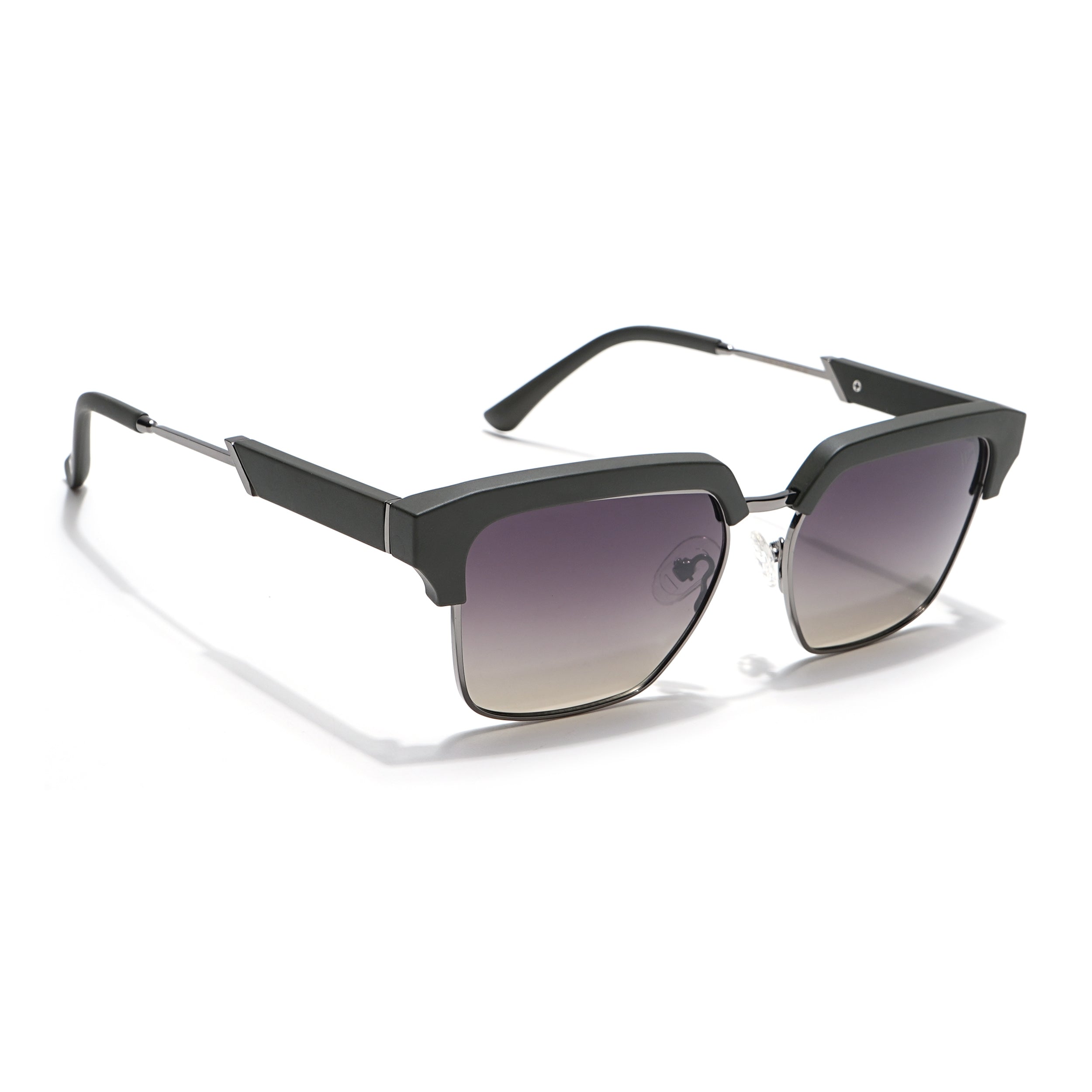 Voyage Select Square Sunglasses (Grey & Olive Lens | Olive & Grey Frame - SLPMG6294)