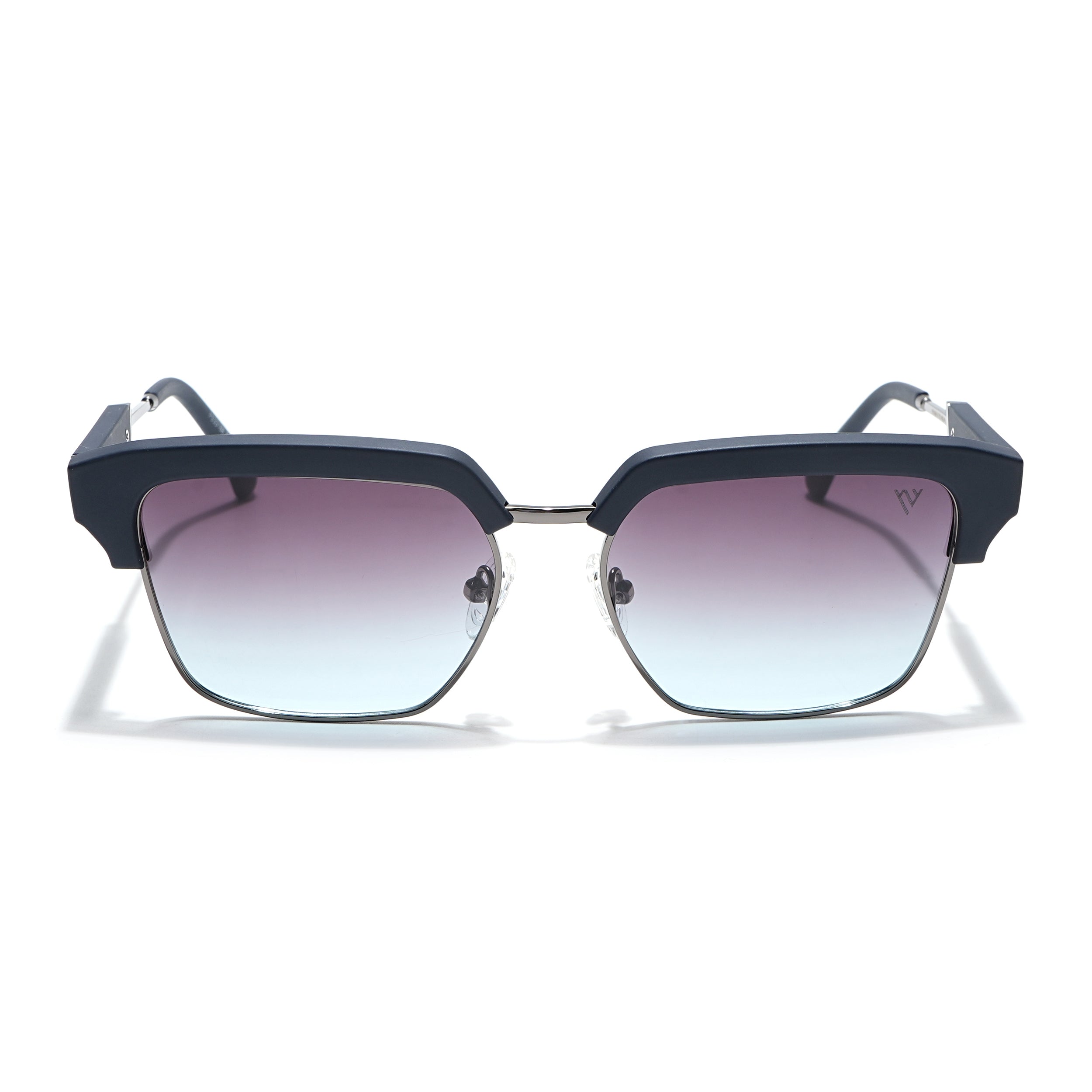 Voyage Select Square Sunglasses (Grey & Blue Lens | Navy Blue & Grey Frame - SLPMG6295)