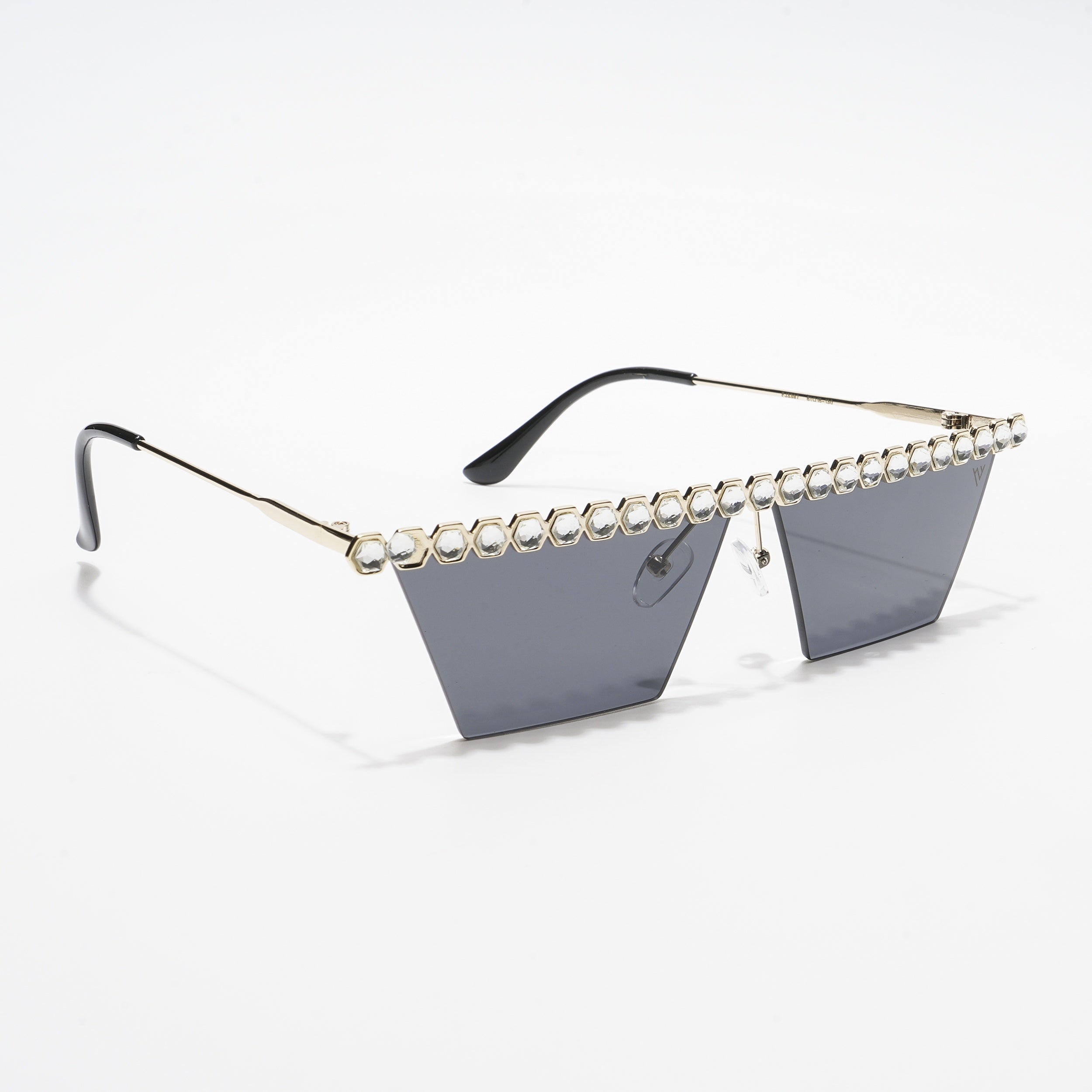 Voyage Unique Design Golden Cateye Sunglasses (3397MG3886)