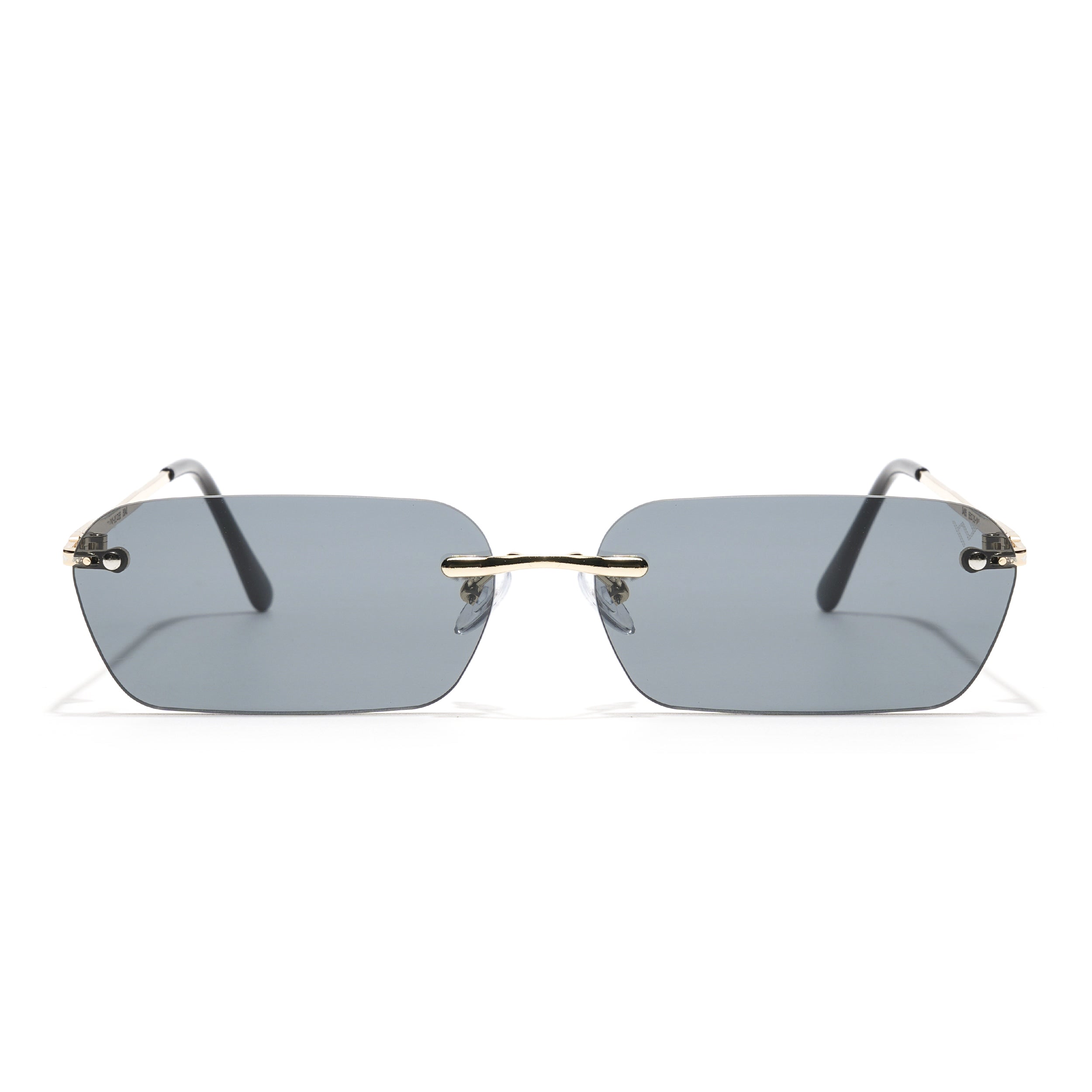 Underdog |  Black Rimless Rectangle Sunglasses MG3786