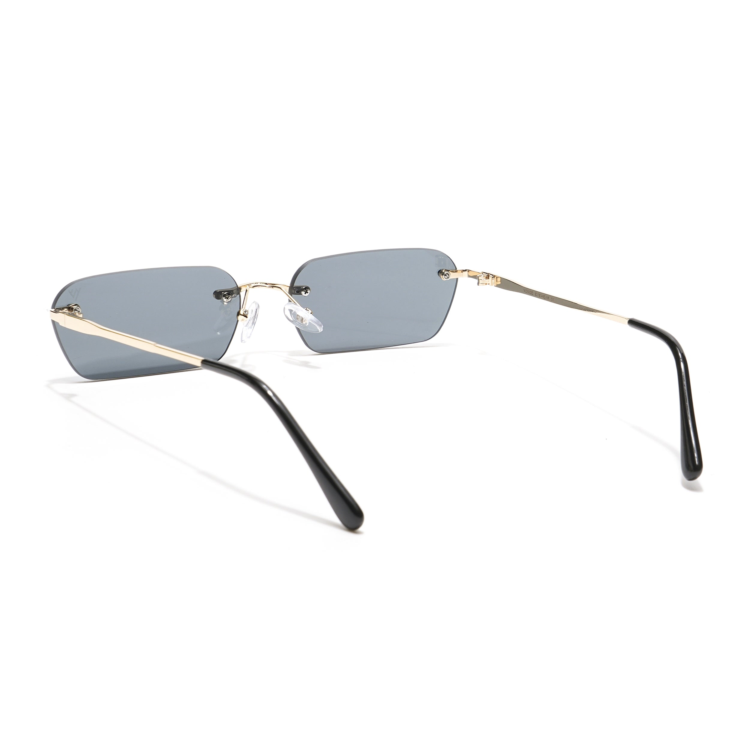 Underdog |  Black Rimless Rectangle Sunglasses MG3786