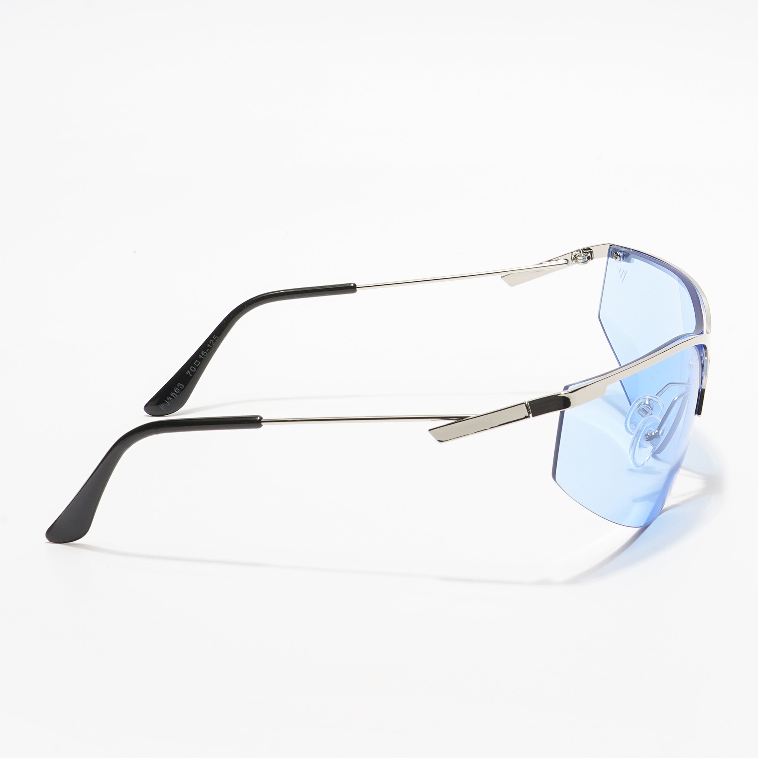 Warp | Blue Wrap-Around Sunglasses - MG4222