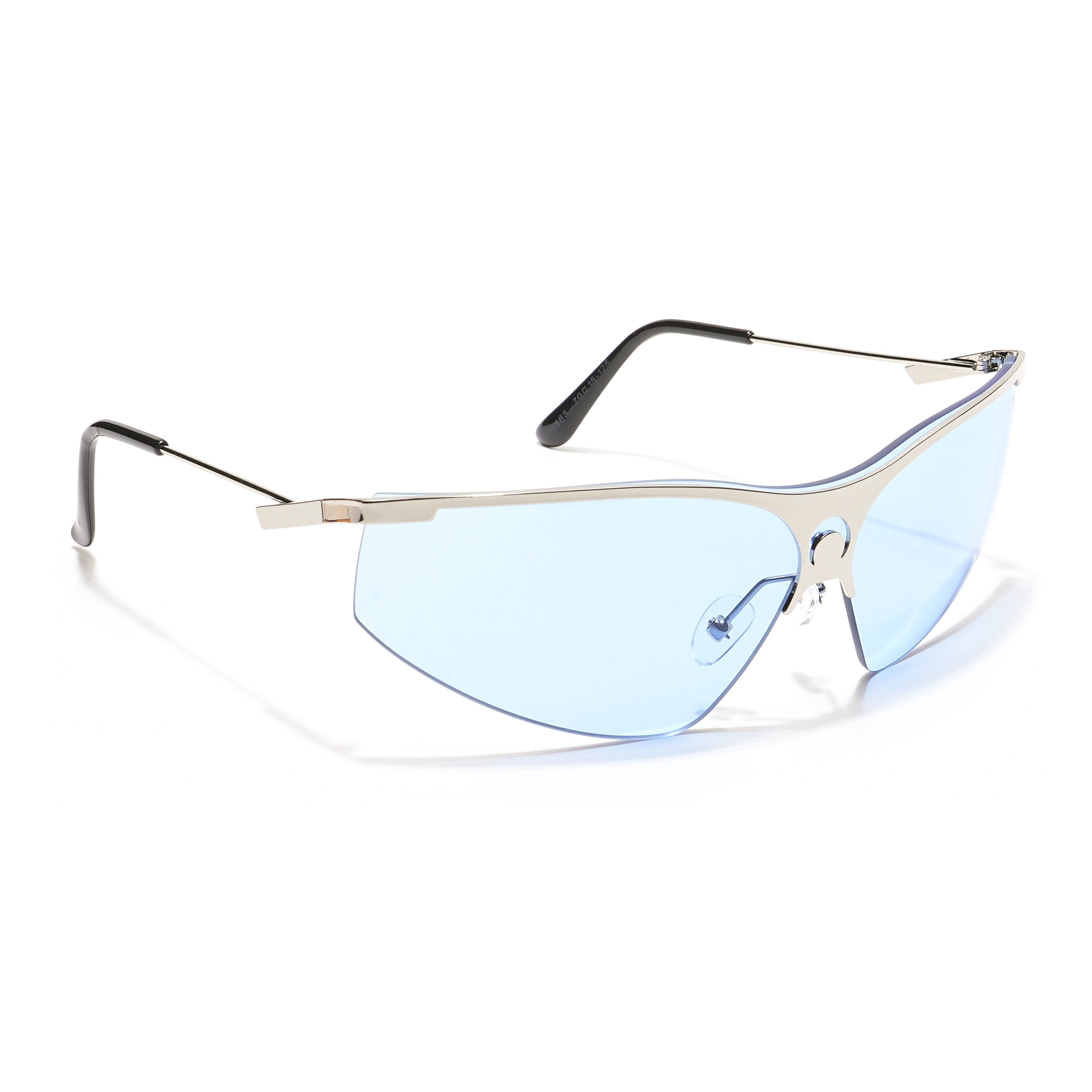 Warp | Blue Wrap-Around Sunglasses - MG4222