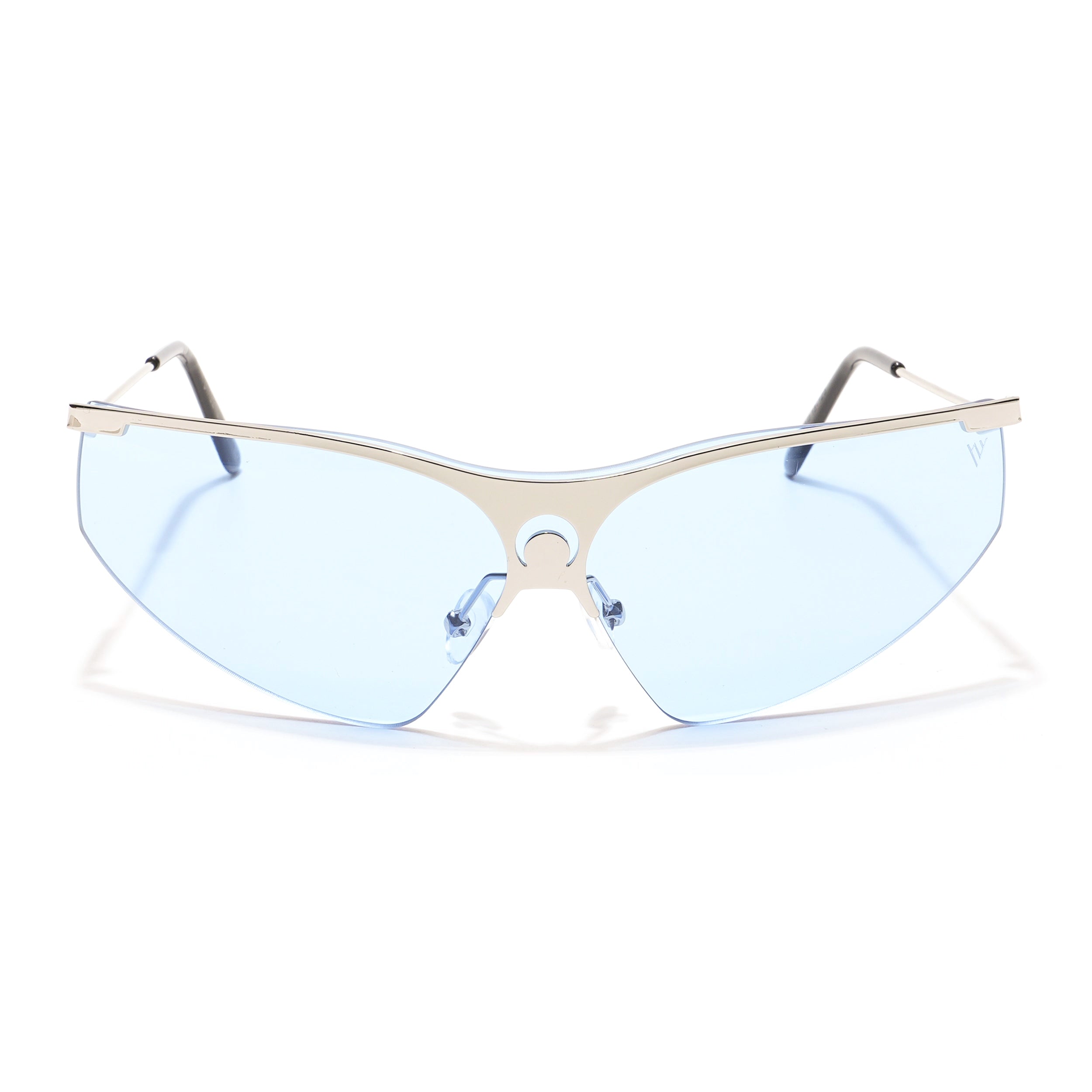 Warp | Blue Wrap-Around Sunglasses - MG4222