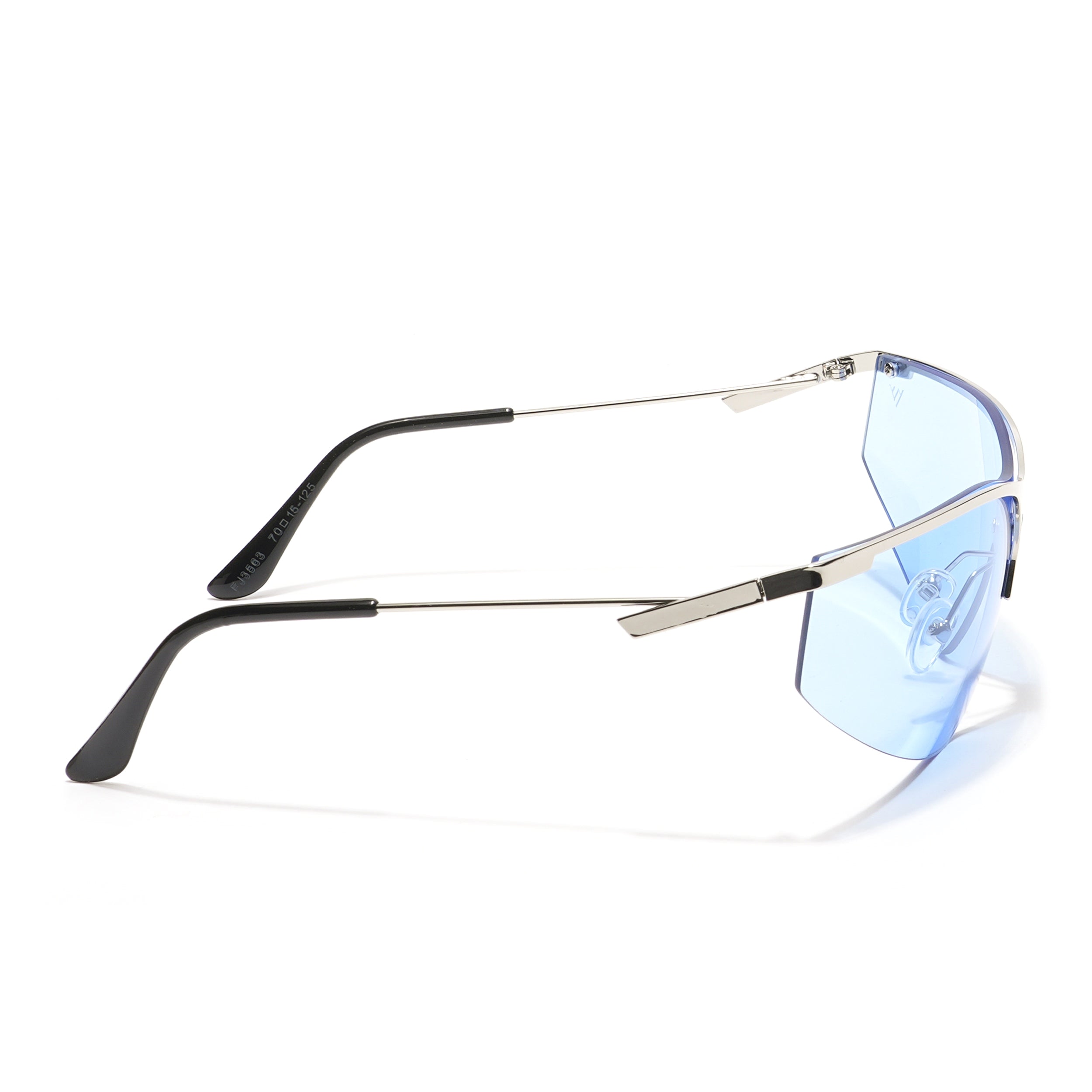 Warp | Blue Wrap-Around Sunglasses - MG4222