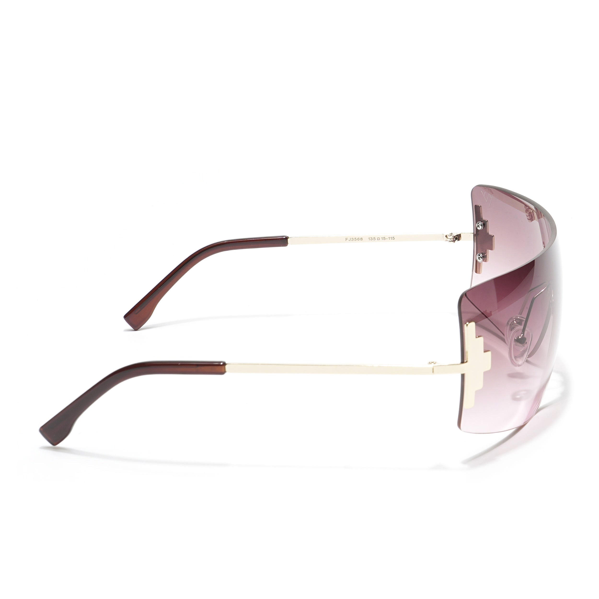 Wrap Around Brown Sunglasses - MG4120