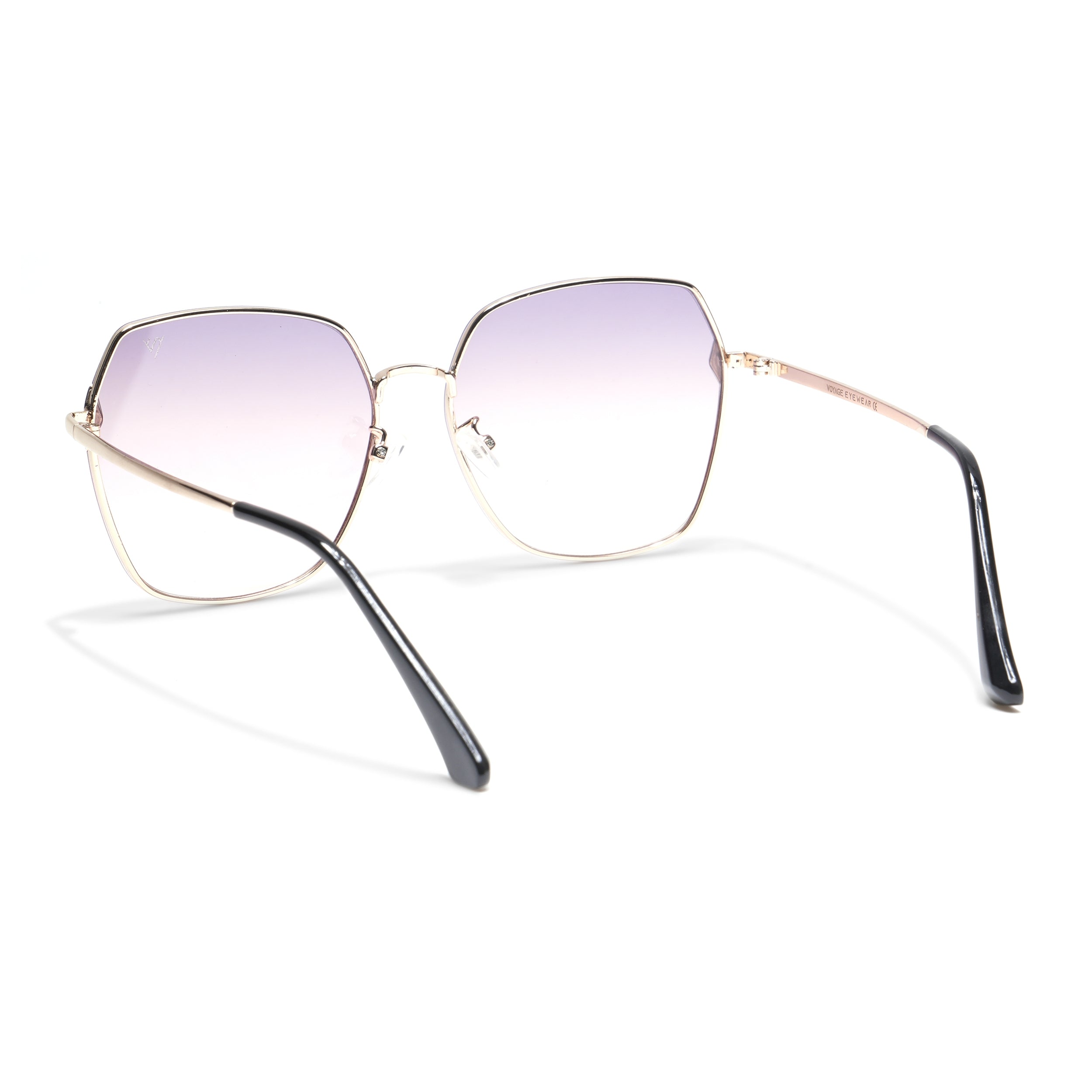 Grey & Pink Oversize Sunglasses (444MG4328)