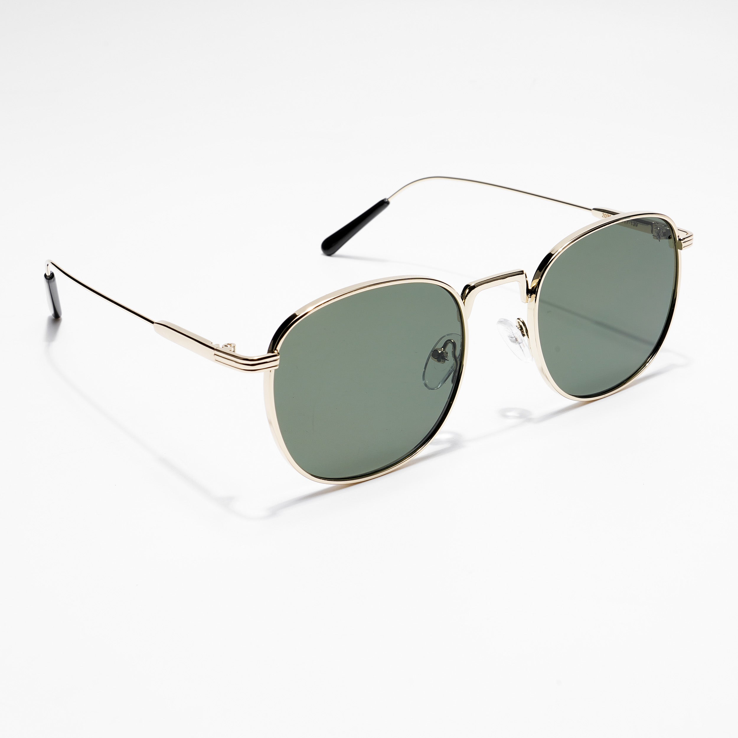 Voyage Green-Gold Round Sunglasses MG2973