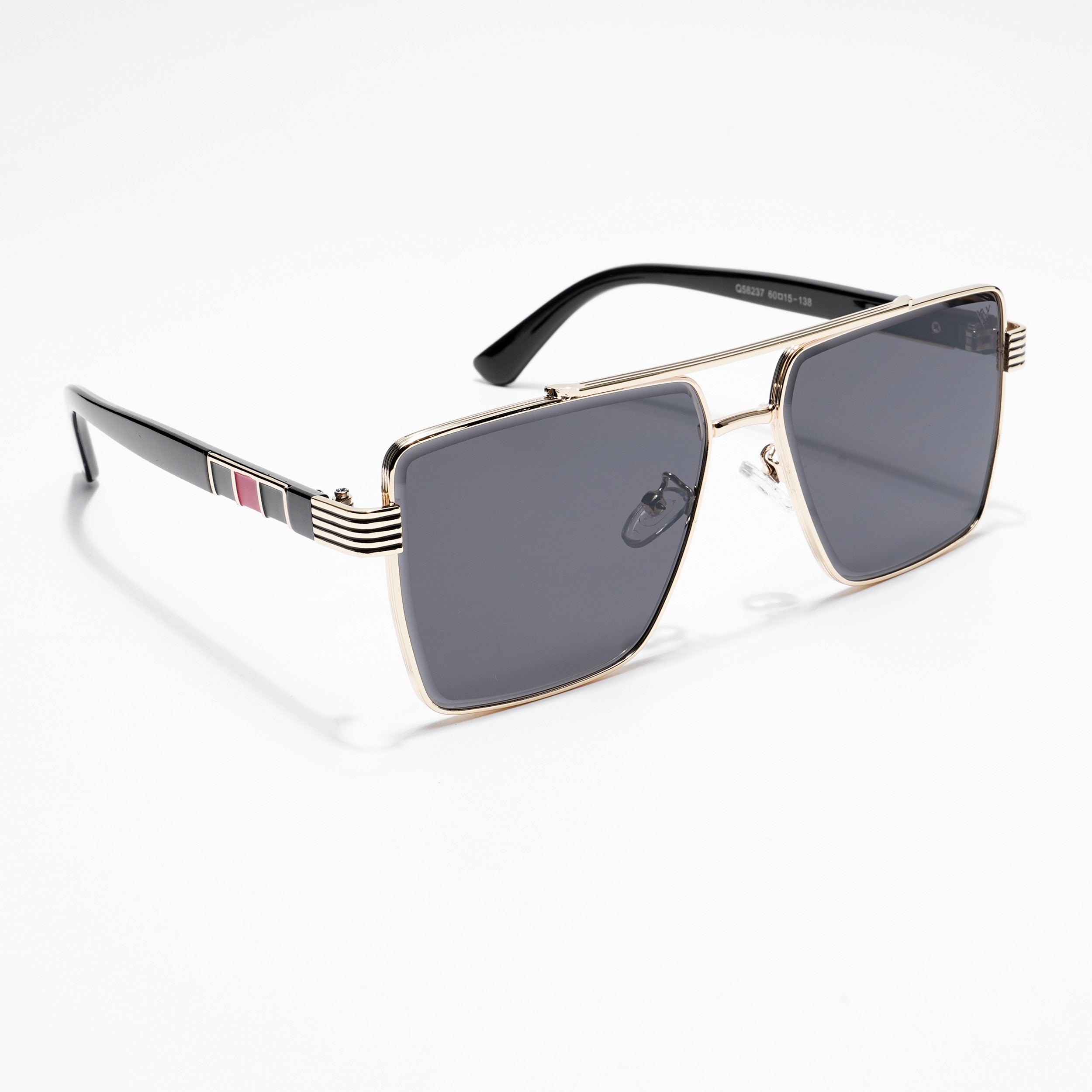 Voyage Black Wayfarer Sunglasses for Men & Women - MG4175