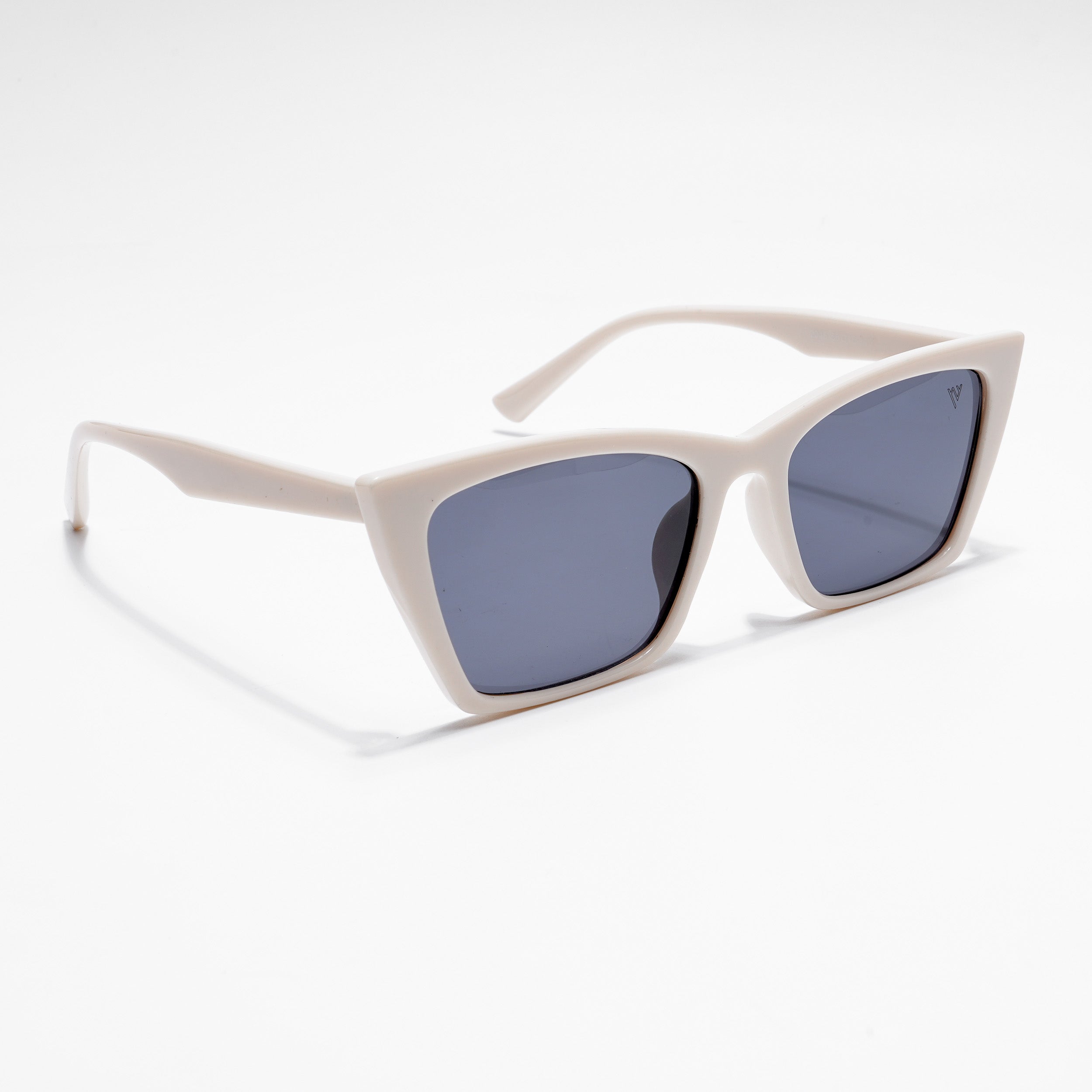 Voyage Black Cateye Sunglasses for Women - MG3991