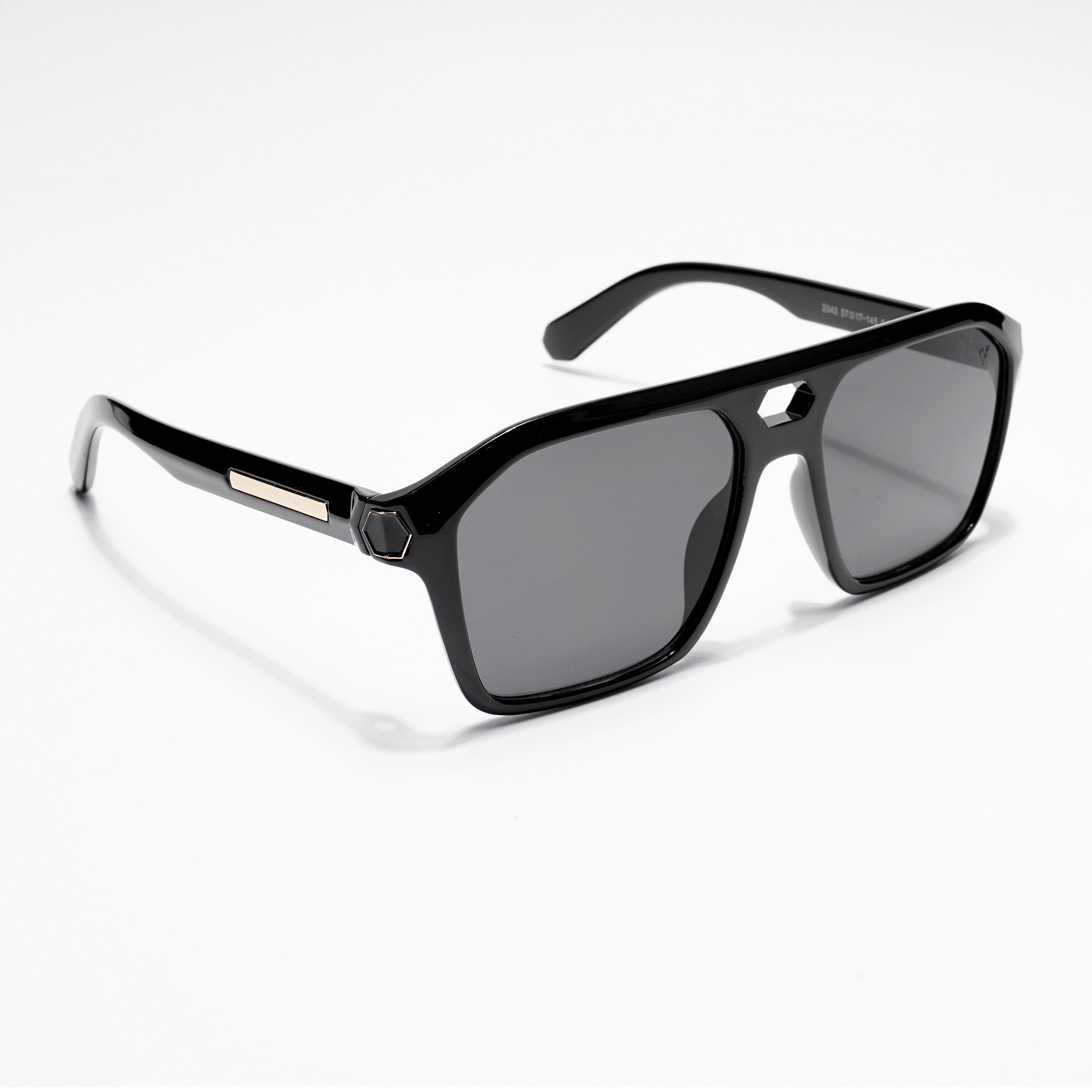 Voyage Black Wayfarer Sunglasses for Men & Women - MG4098