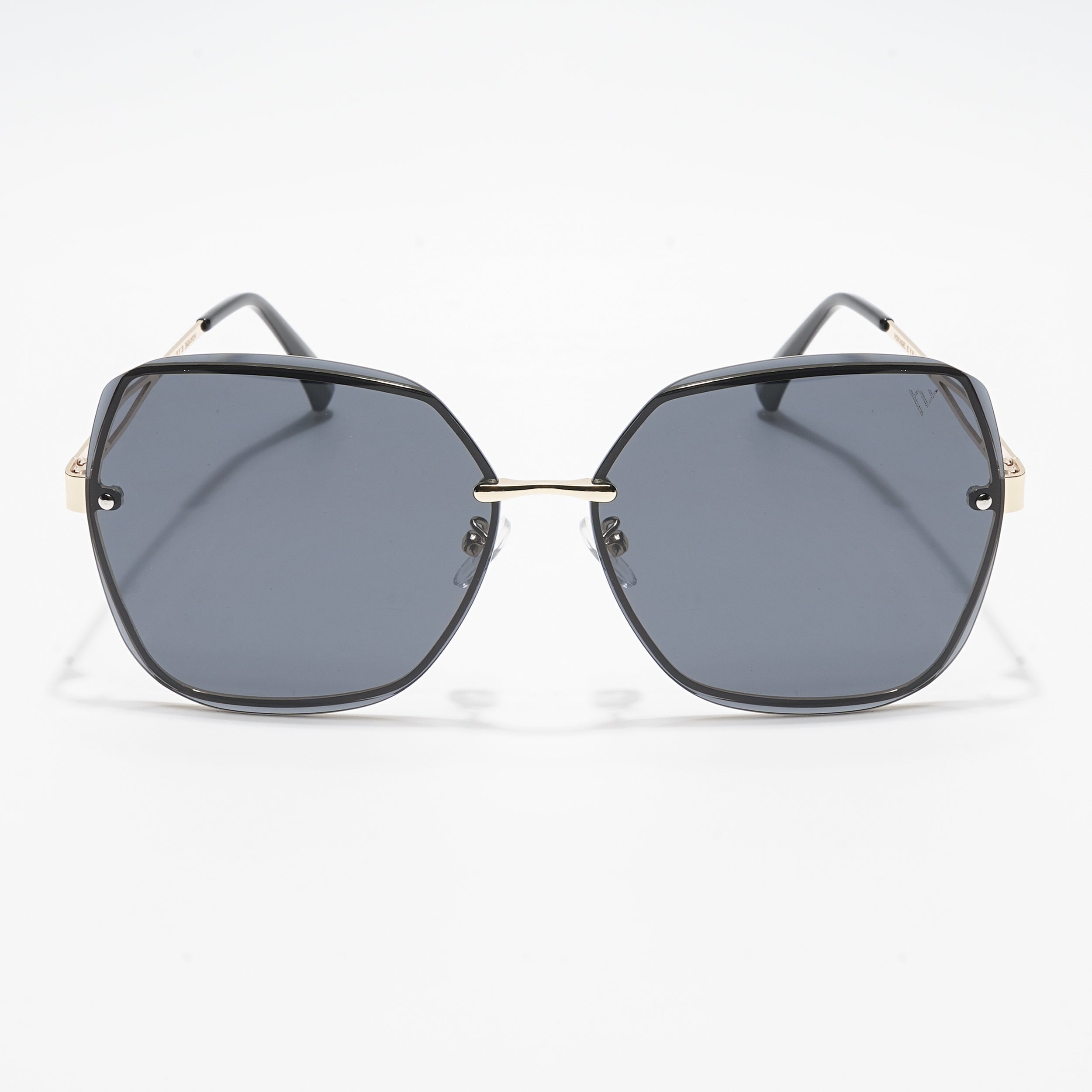 Klyne | Black Oversize Sunglasses - MG4317