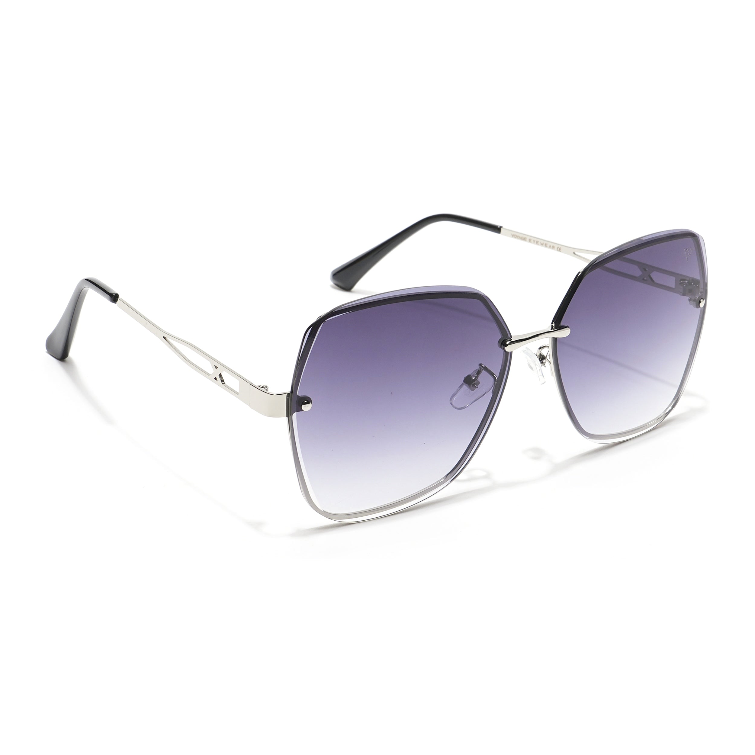 Klyne | Grey Oversize Sunglasses (456MG4319)