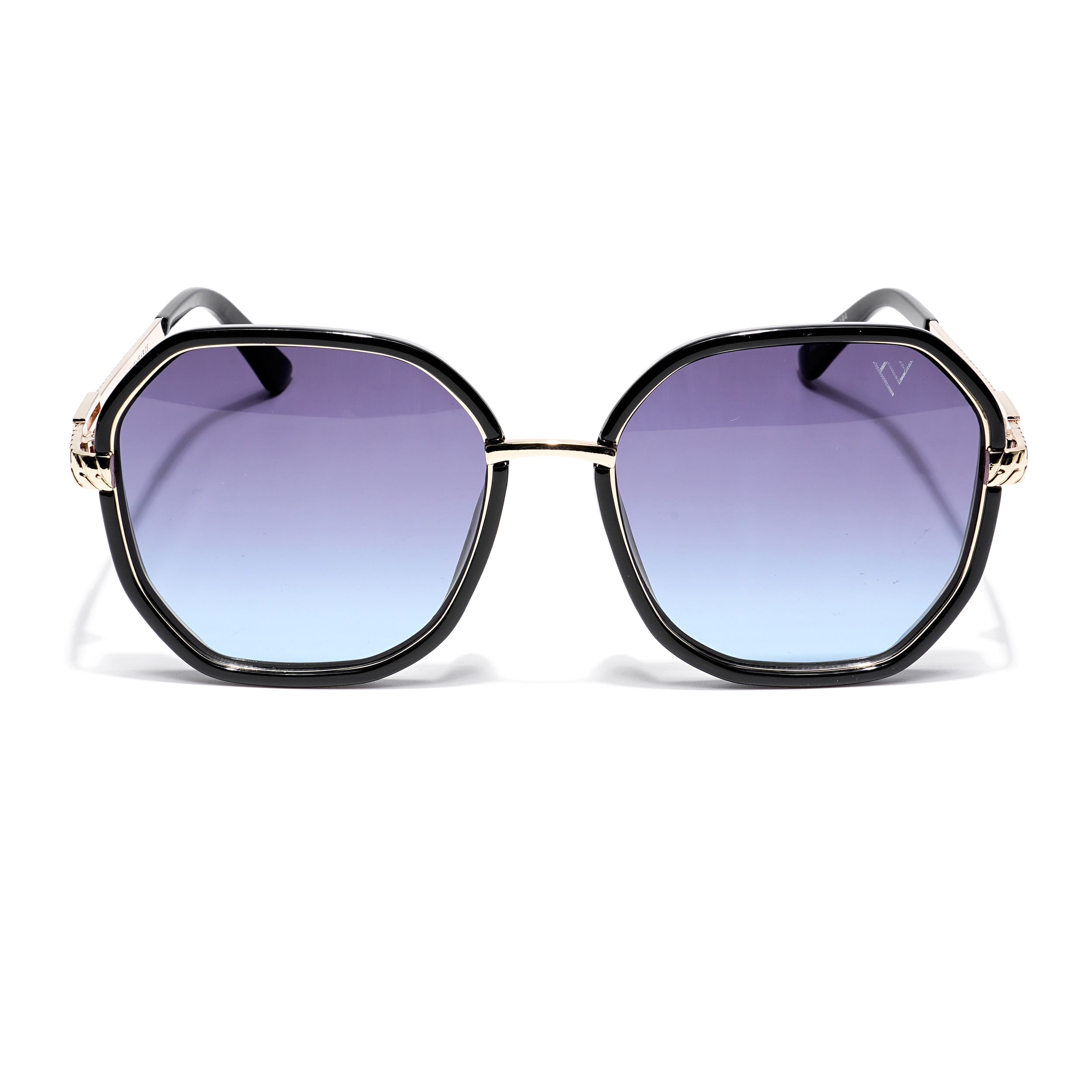 Voilet & Blue Geometric Sunglasses (473MG4199)