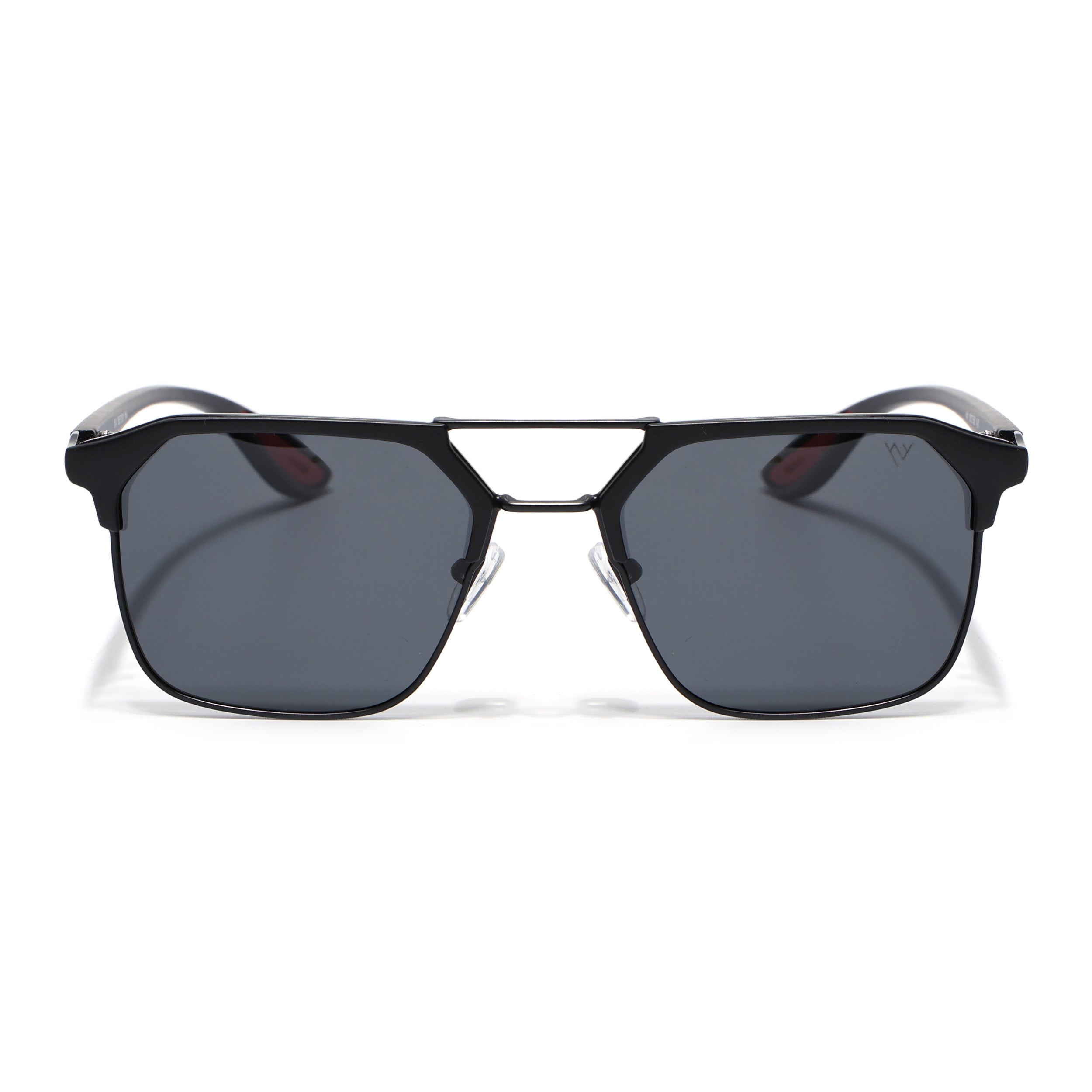 Commander | Black Wayfarer Polarized Sunglasses | Black Lens - PMG6678