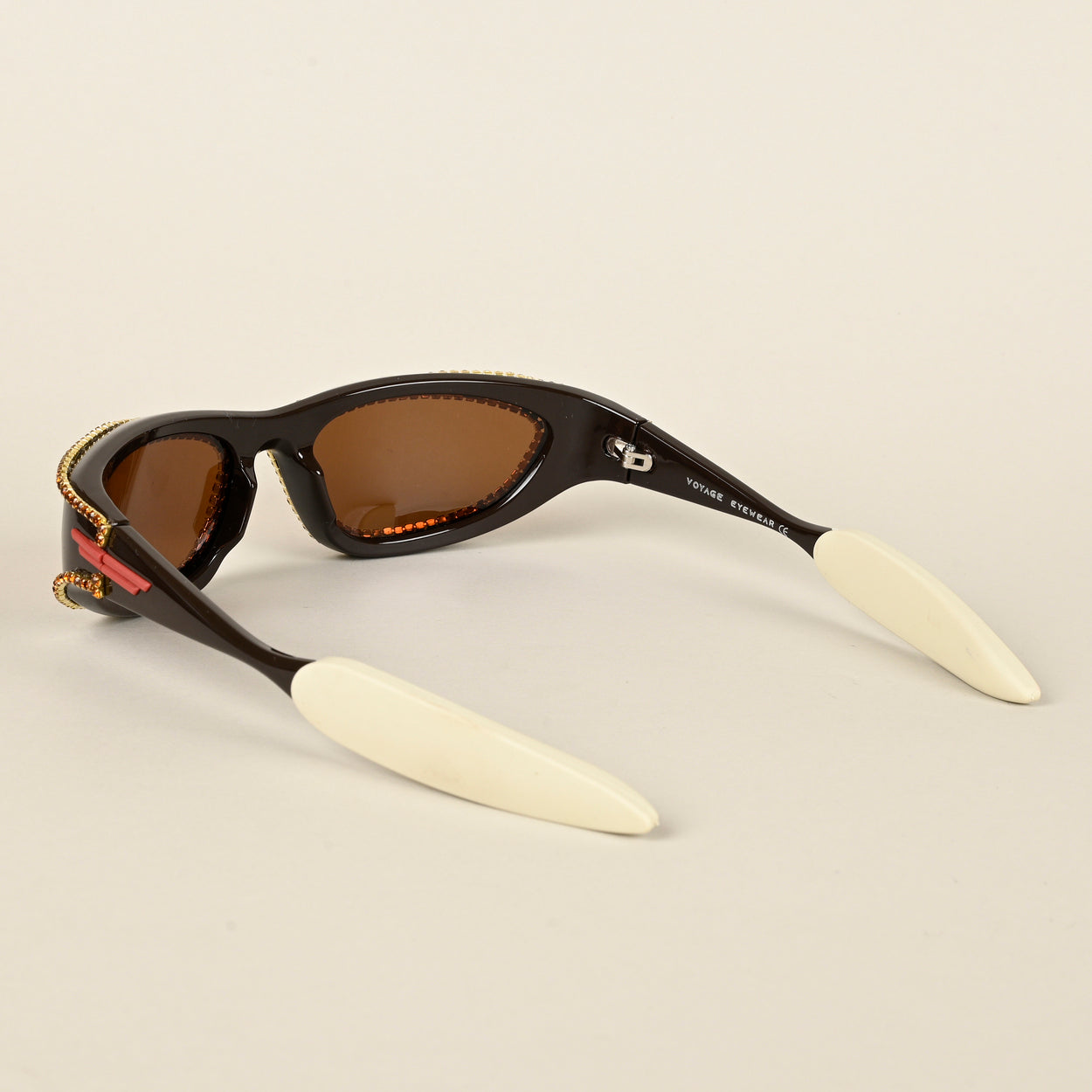 Flash | Brown Wrap-Around Polarized Sunglasses - PMG4365