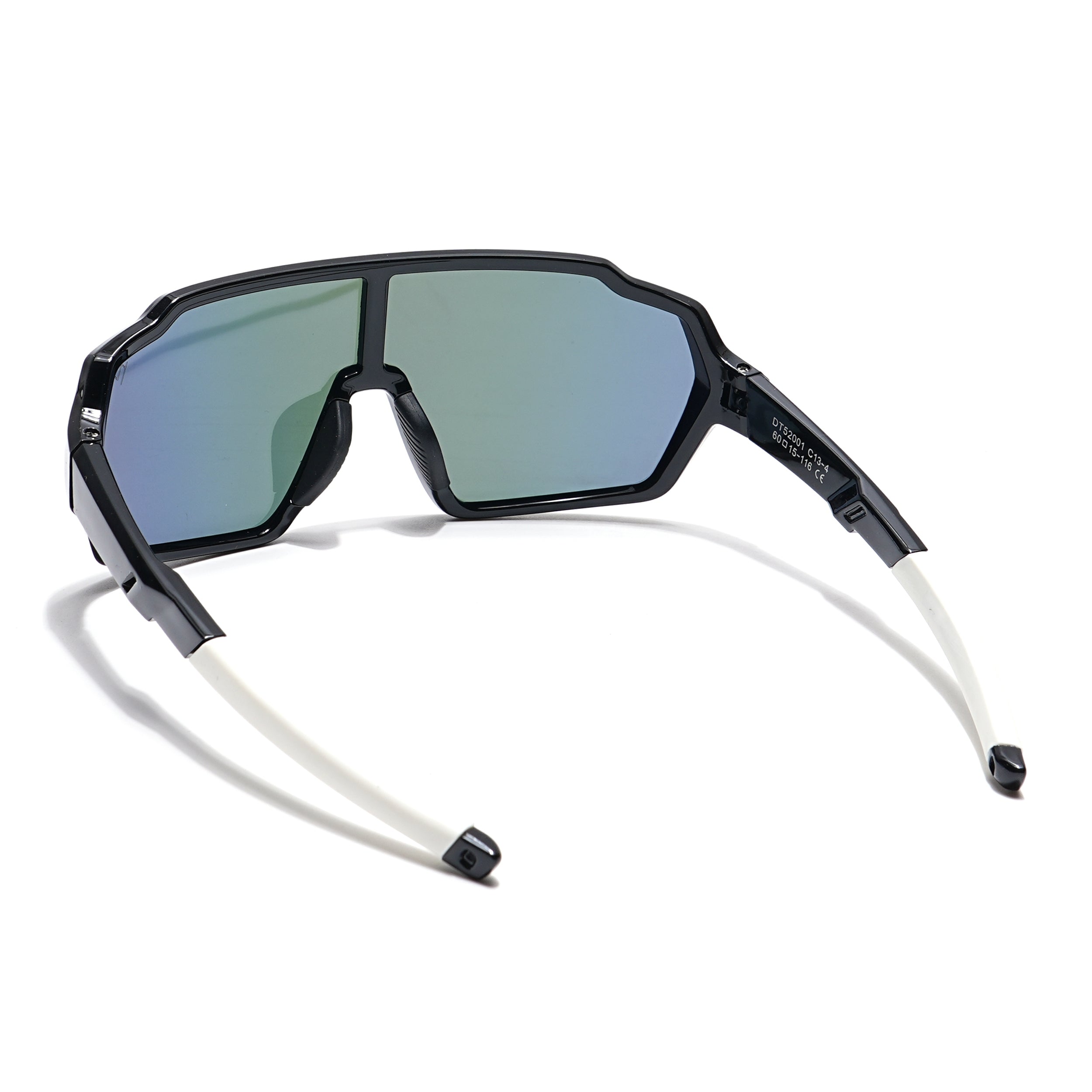 Drift Sunglasses for Kids -6 yrs To 12 yrs (Multicolor Lens | Black Frame - PMG6061)