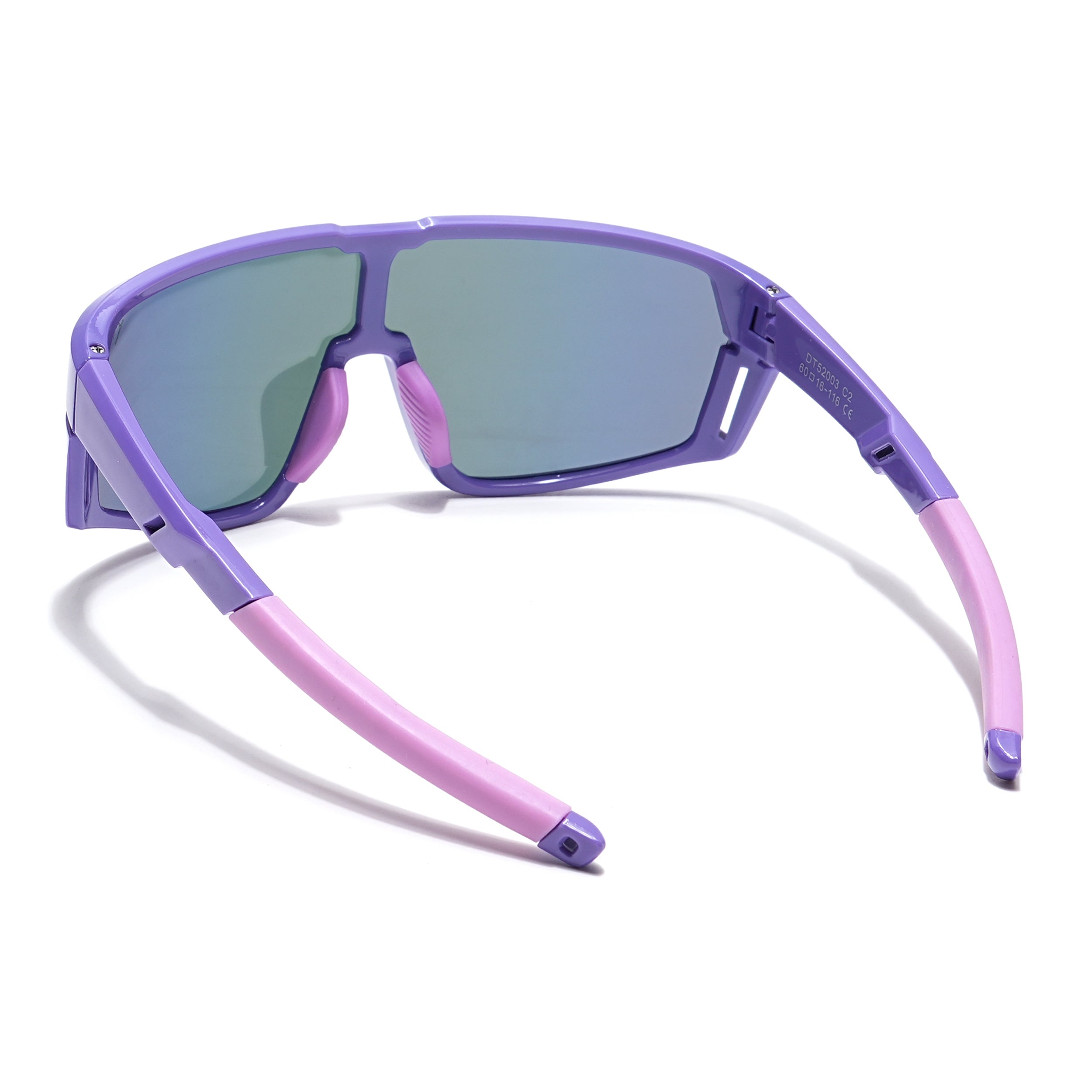 Drift Sunglasses for Kids -6 yrs To 12 yrs (Multicolor Lens | Purple Frame - PMG6065)