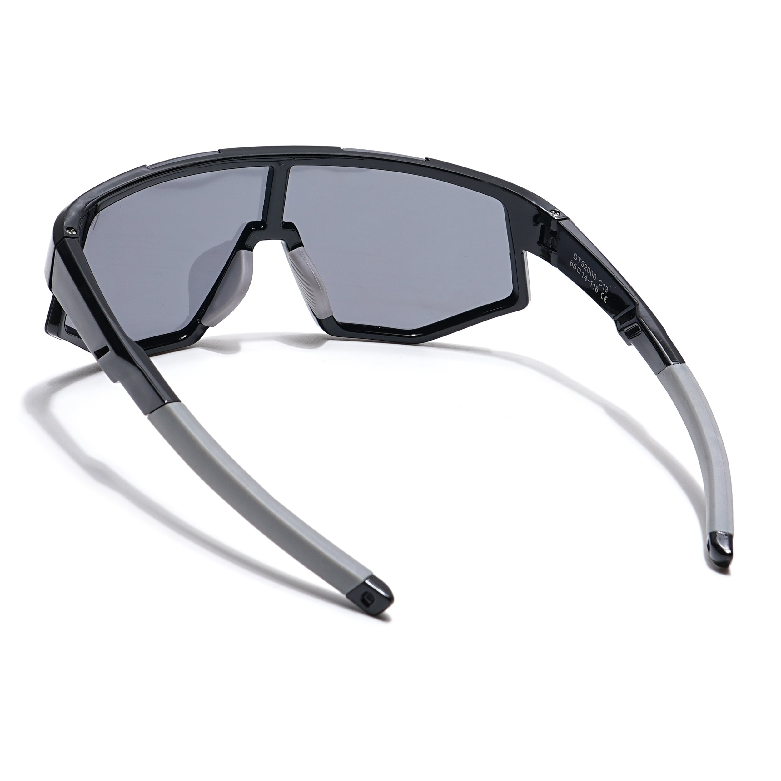 Drift Sunglasses for Kids -6 yrs To 12 yrs (Black Lens | Black Frame - PMG6071)