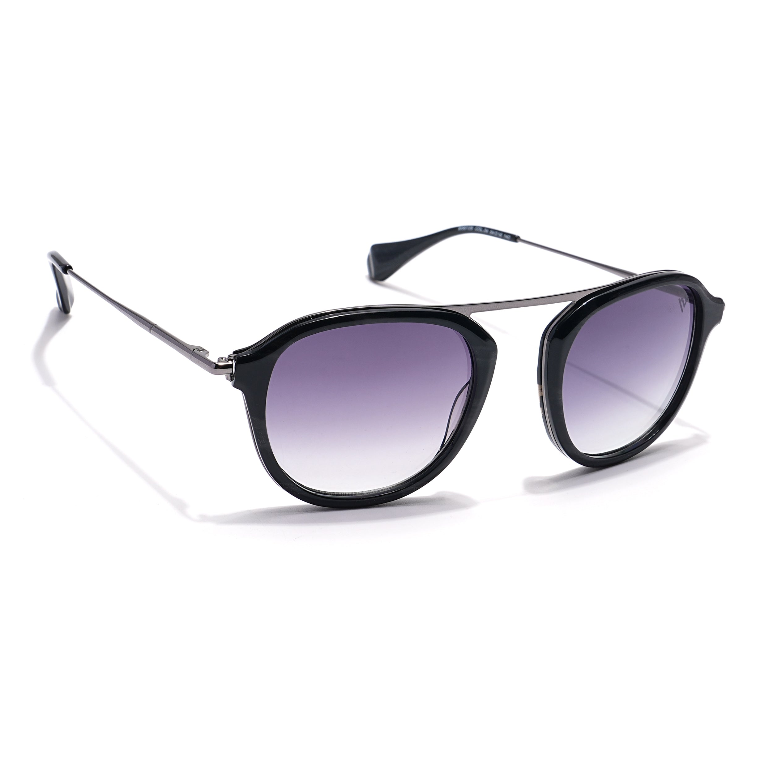 Voyage Select Wayfarer Sunglasses (Grey & Clear Lens | Black Frame - SLMG6114)