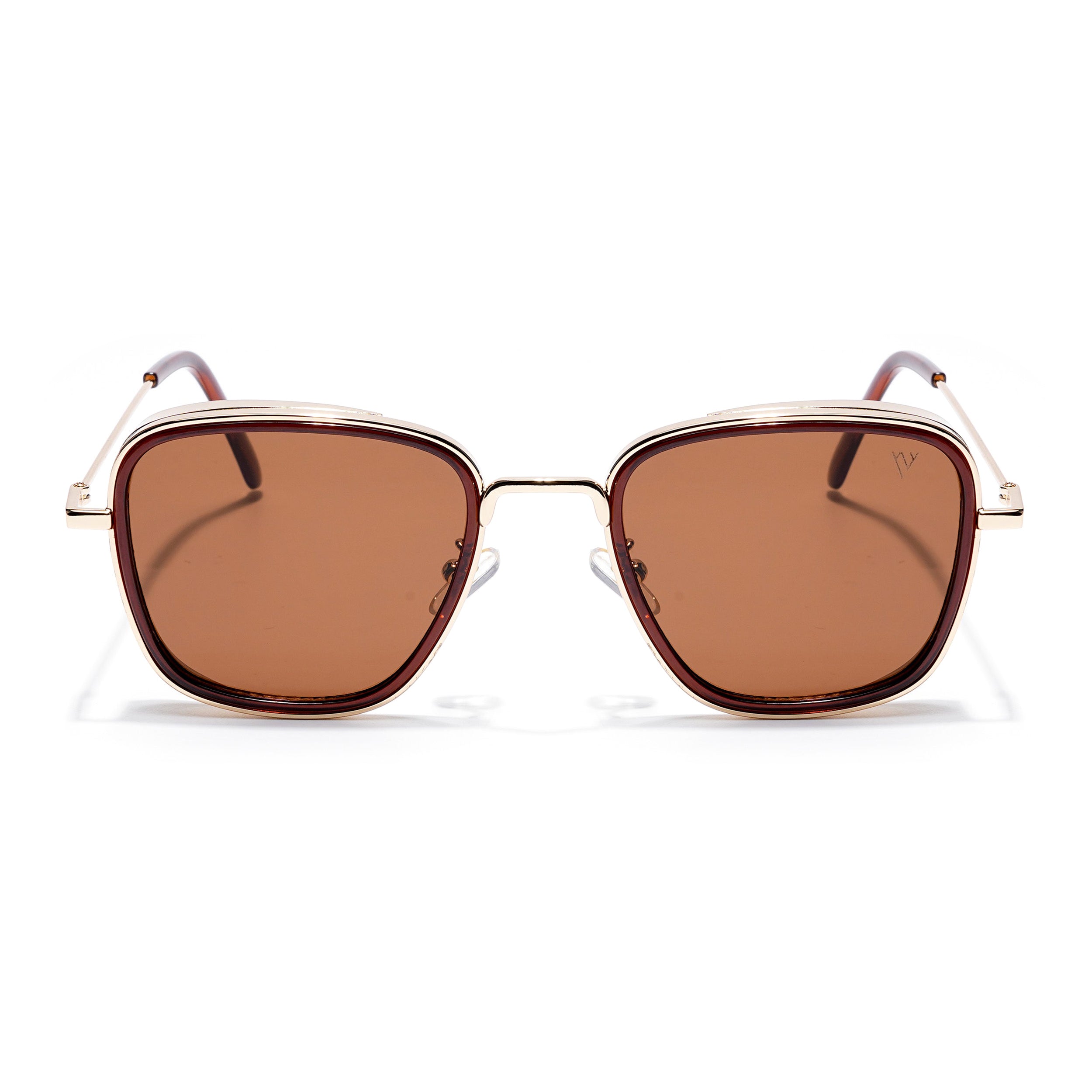 Rogue | Retro Square Brown Sunglasses MG2969