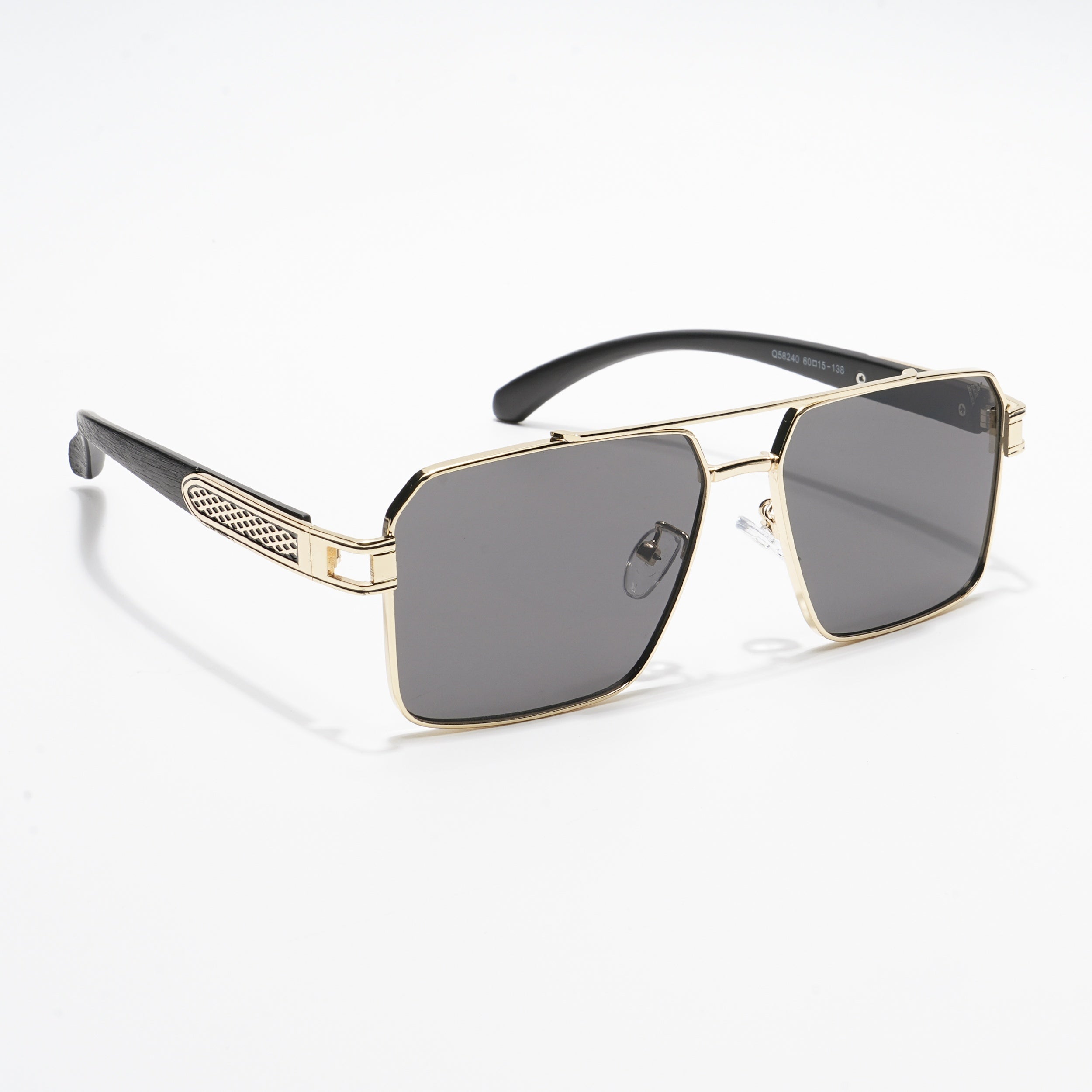 Voyage Black Wayfarer Sunglasses for Men & Women - MG4209
