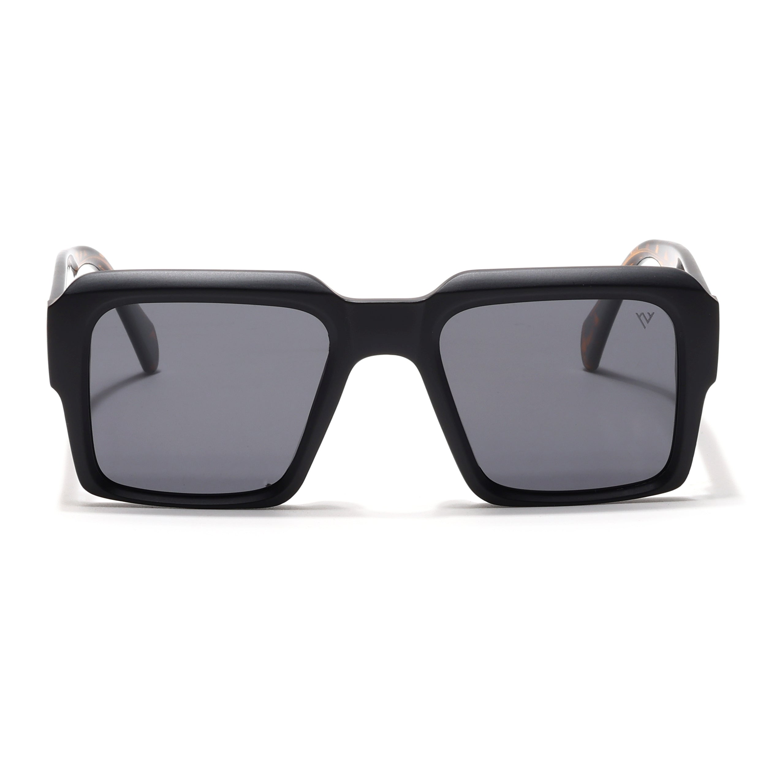 Flux | Matt Black Polarized Wayfarer Sunglasses - PMG4751