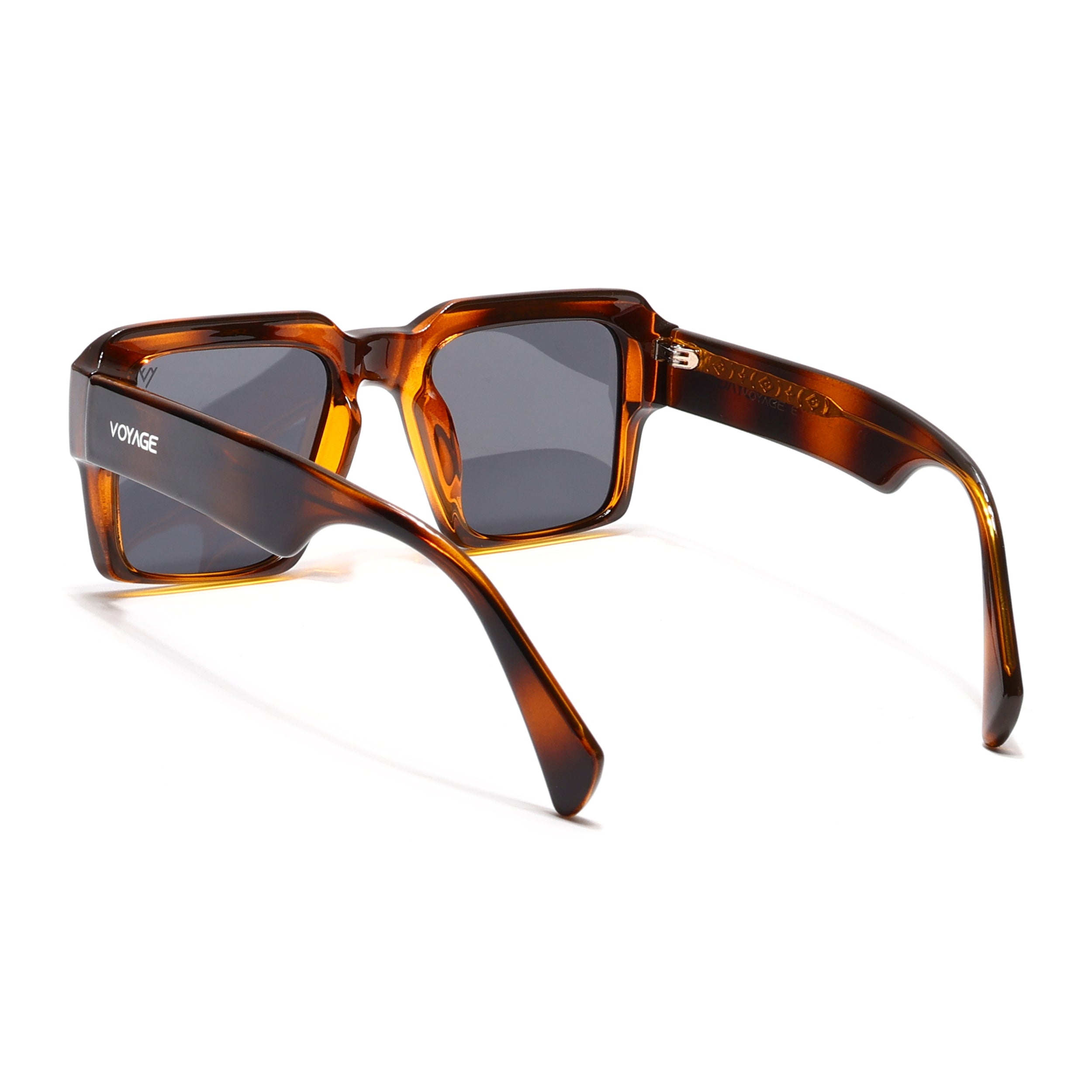 Flux | Demi Brown Polarized Wayfarer Sunglasses - PMG4755