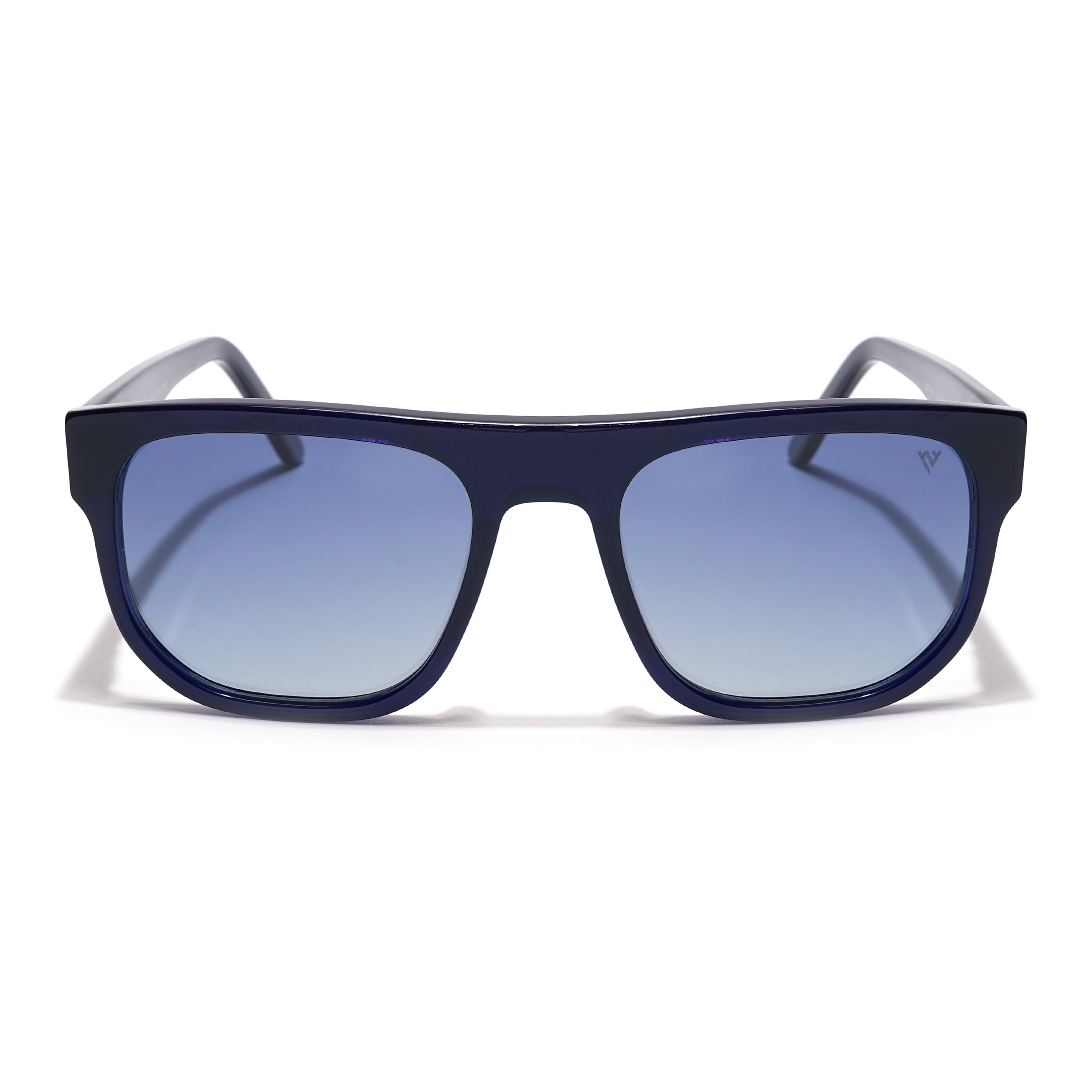 Voyage Select Square Sunglasses (Grey Lens | Shine Blue Frame - SLPMG5988)