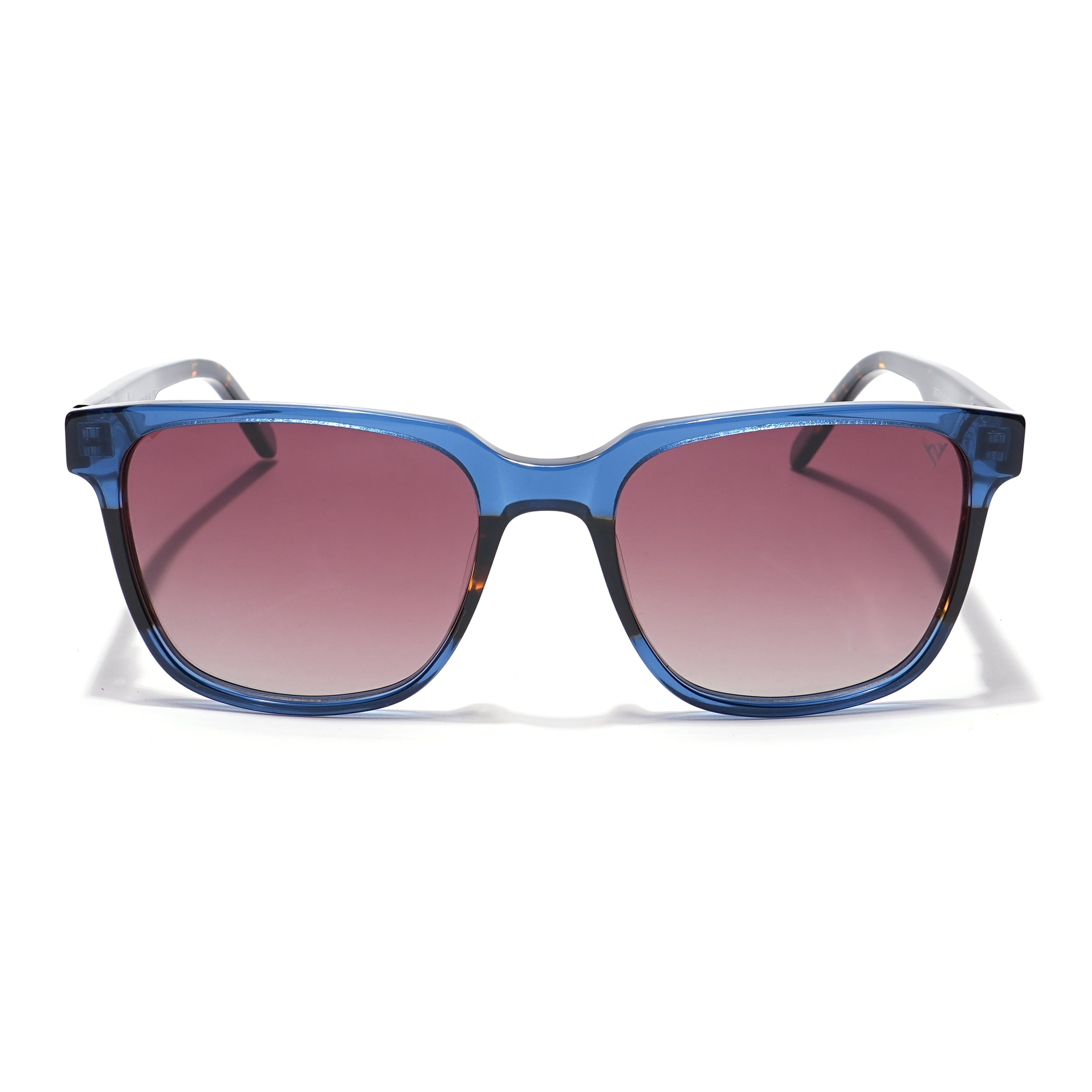 Voyage Select Square Sunglasses (Pink Lens | Shine Blue Frame - SLPMG5977)