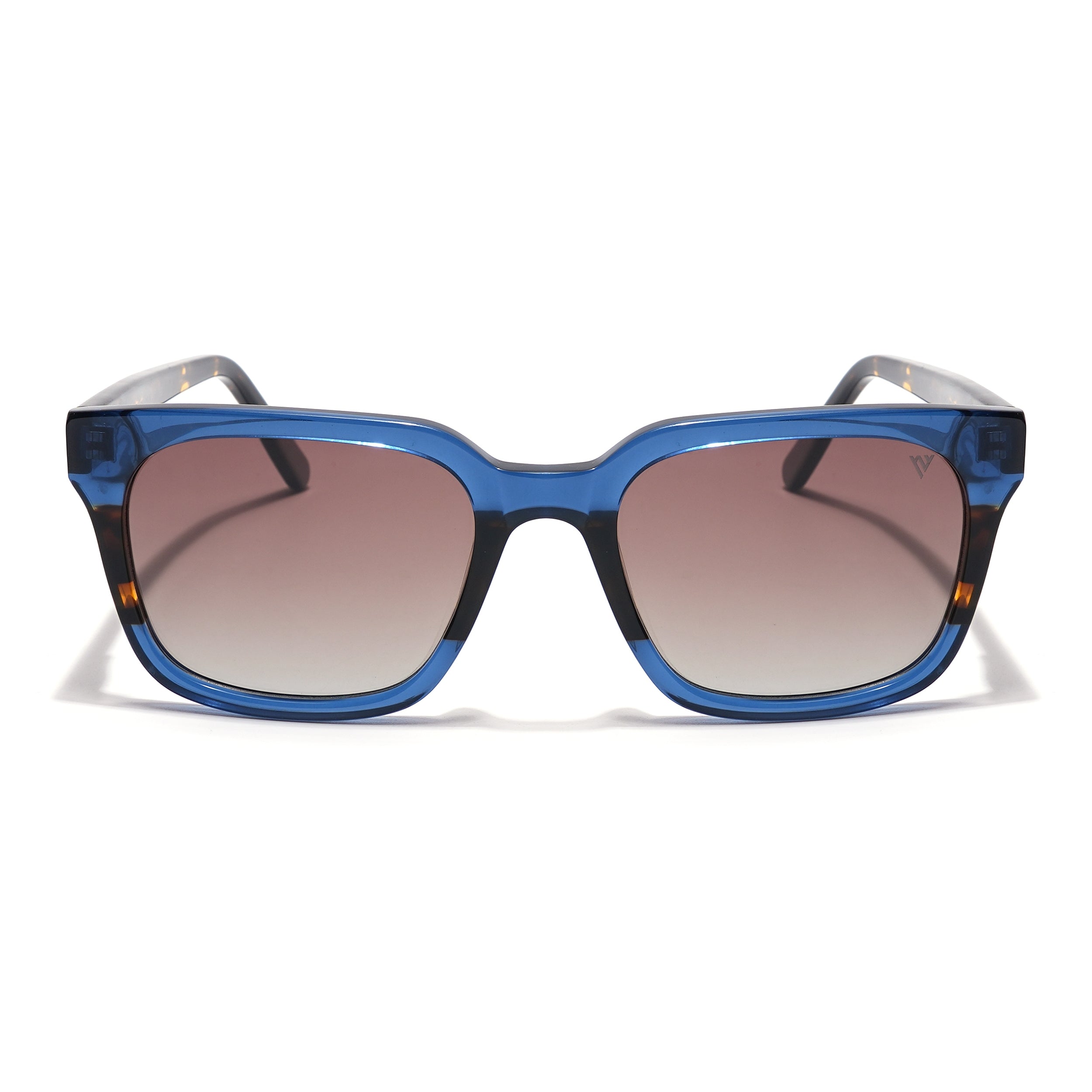 Voyage Select Square Sunglasses (Grey Lens | Shine Blue Frame - SLPMG5978)