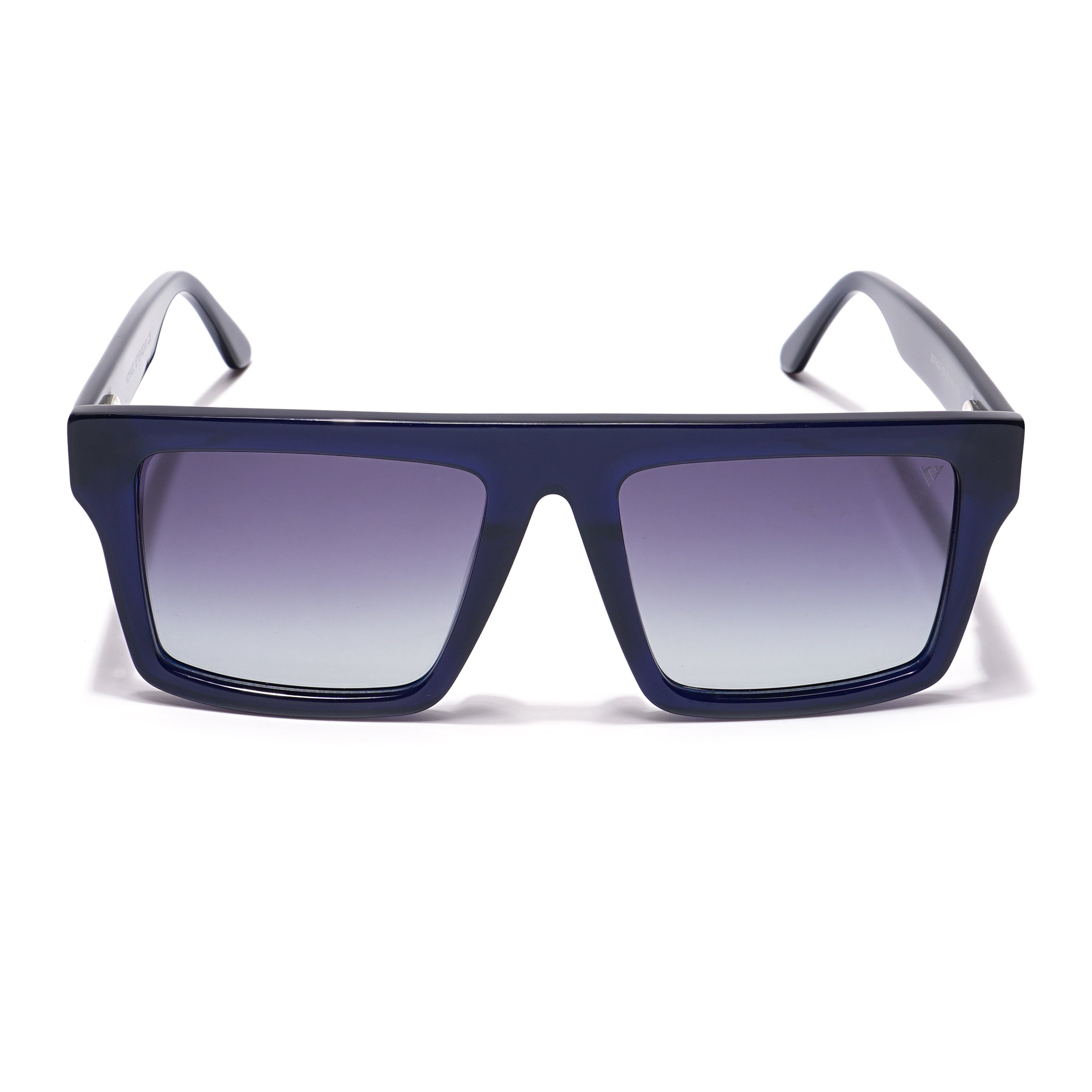 Voyage Select Square Sunglasses (Grey Lens | Navy Blue Frame - SLPMG5973)